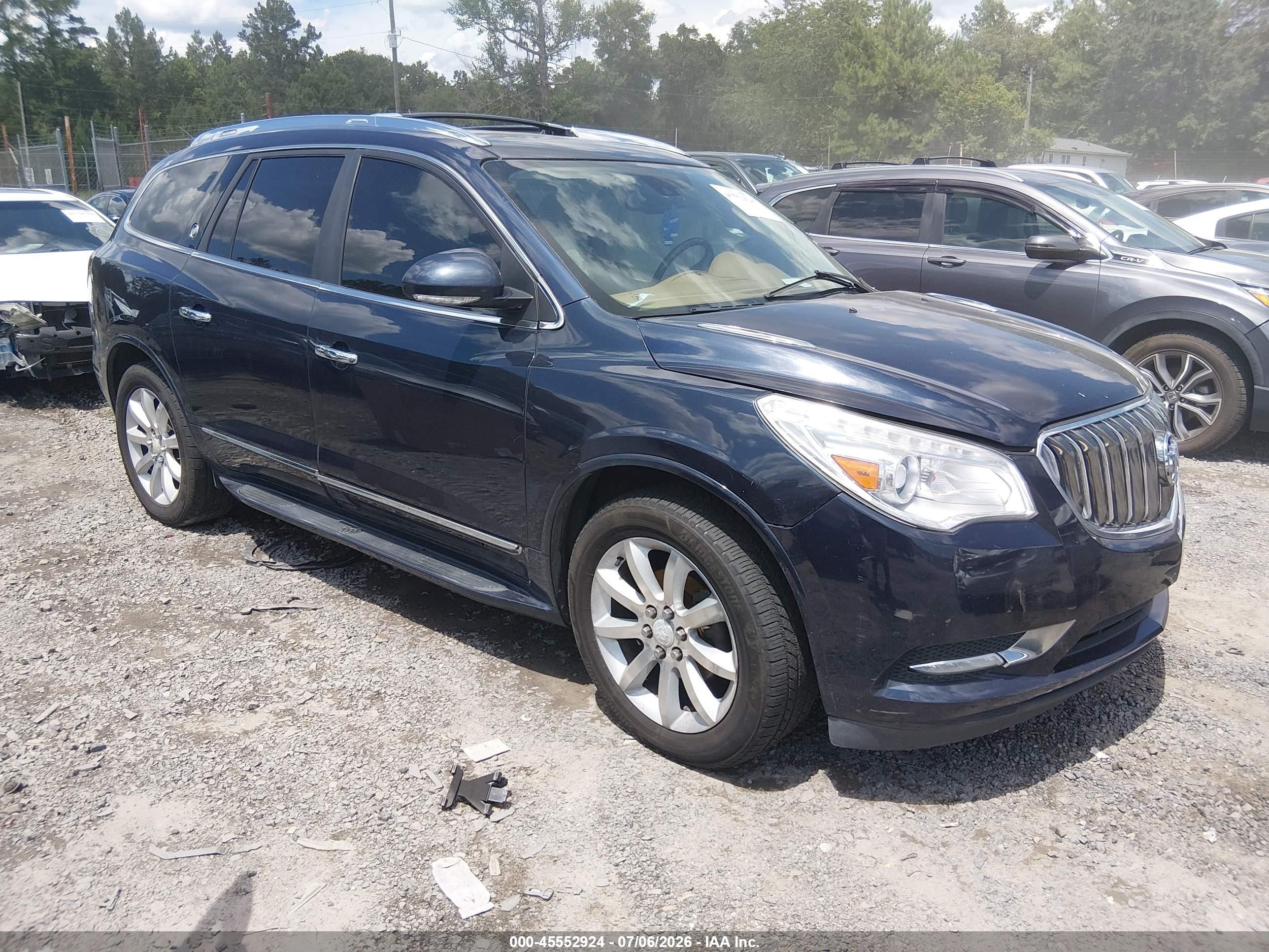 2015 Buick Enclave Premium, VIN 5GAKVCKD4FJ281364 — Side