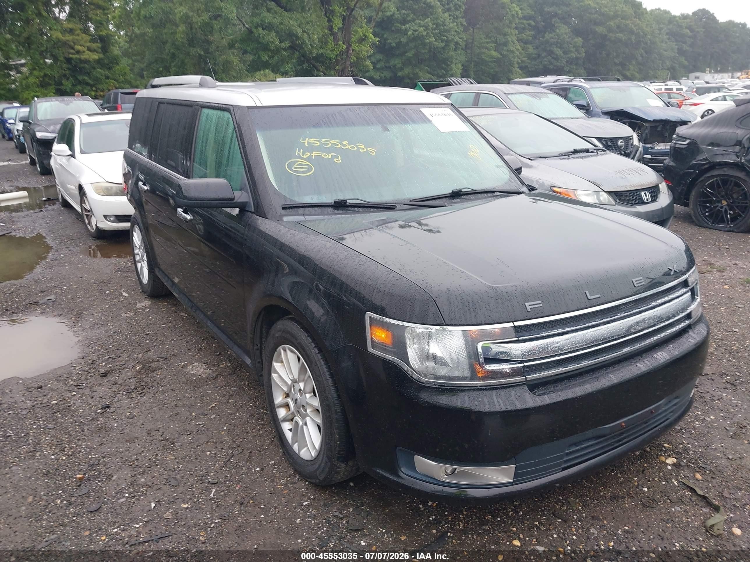 2016 Ford Flex SEL, VIN 2FMHK6C89GBA21354 — Rear end
