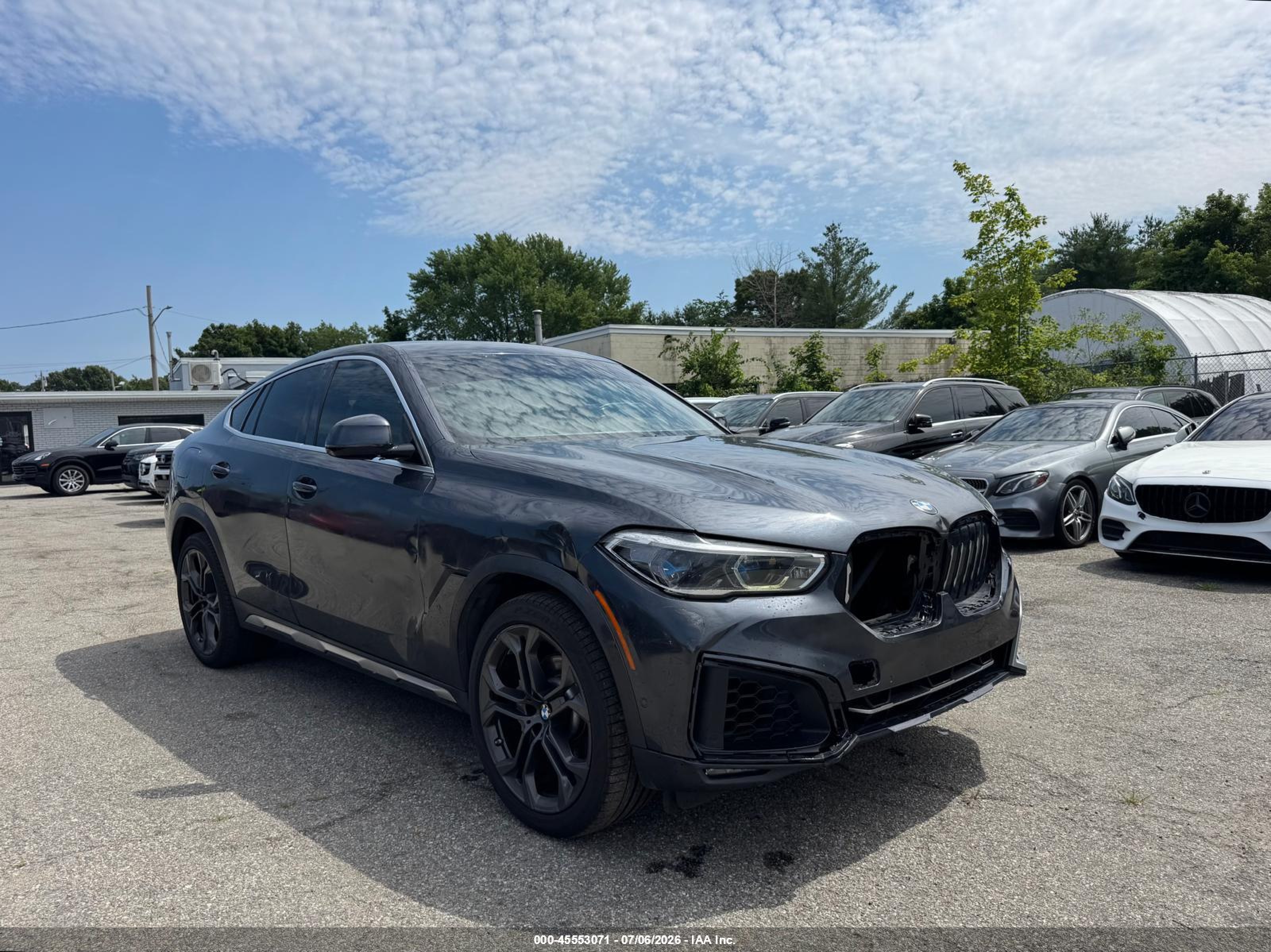 2021 BMW X6 sDrive40i, VIN 5UXCY4C02M9D86075 — All over