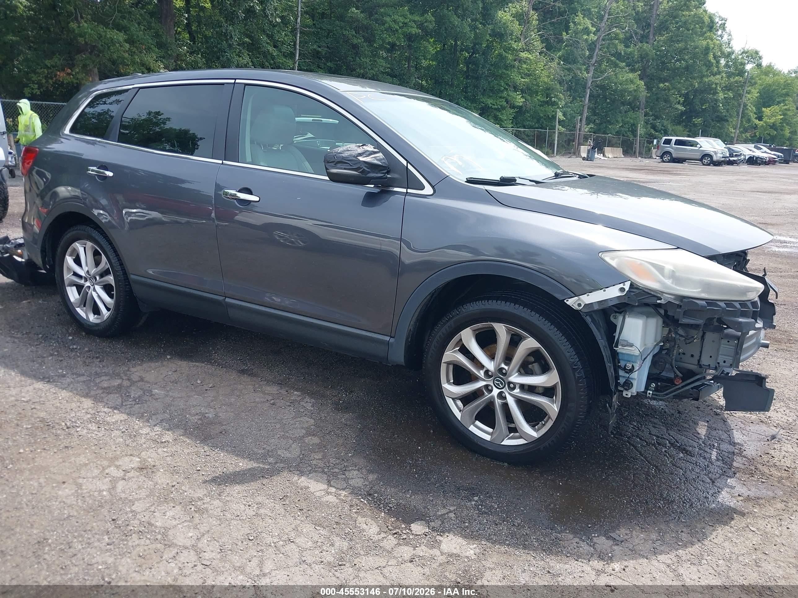 2013 Mazda CX-9 Grand Touring, VIN JM3TB2DA6D0402642 — Перед