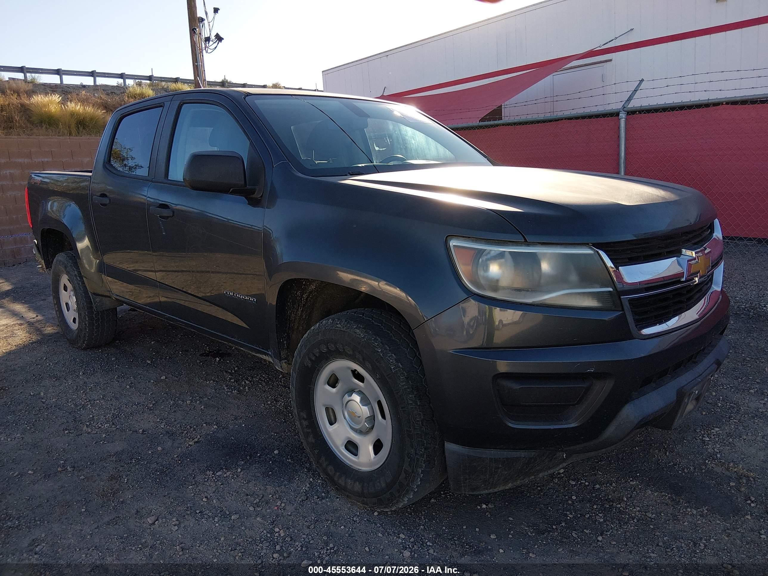 2016 Chevrolet Colorado 4WD WT, VIN 1GCGTBE38G1309109 — All over