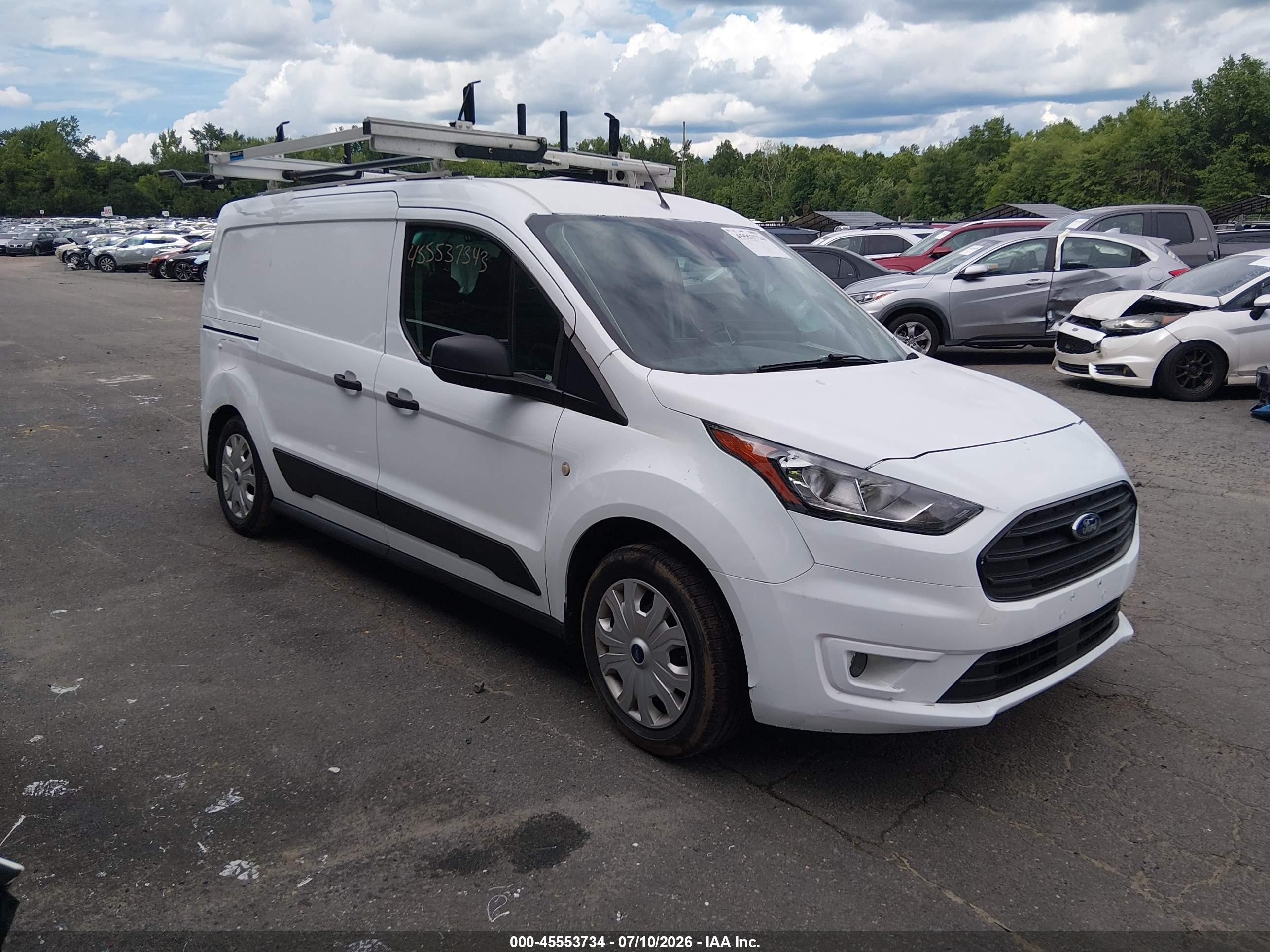 2023 Ford Transit Connect XLT, VIN NM0LS7T26P1548633 — Rear end