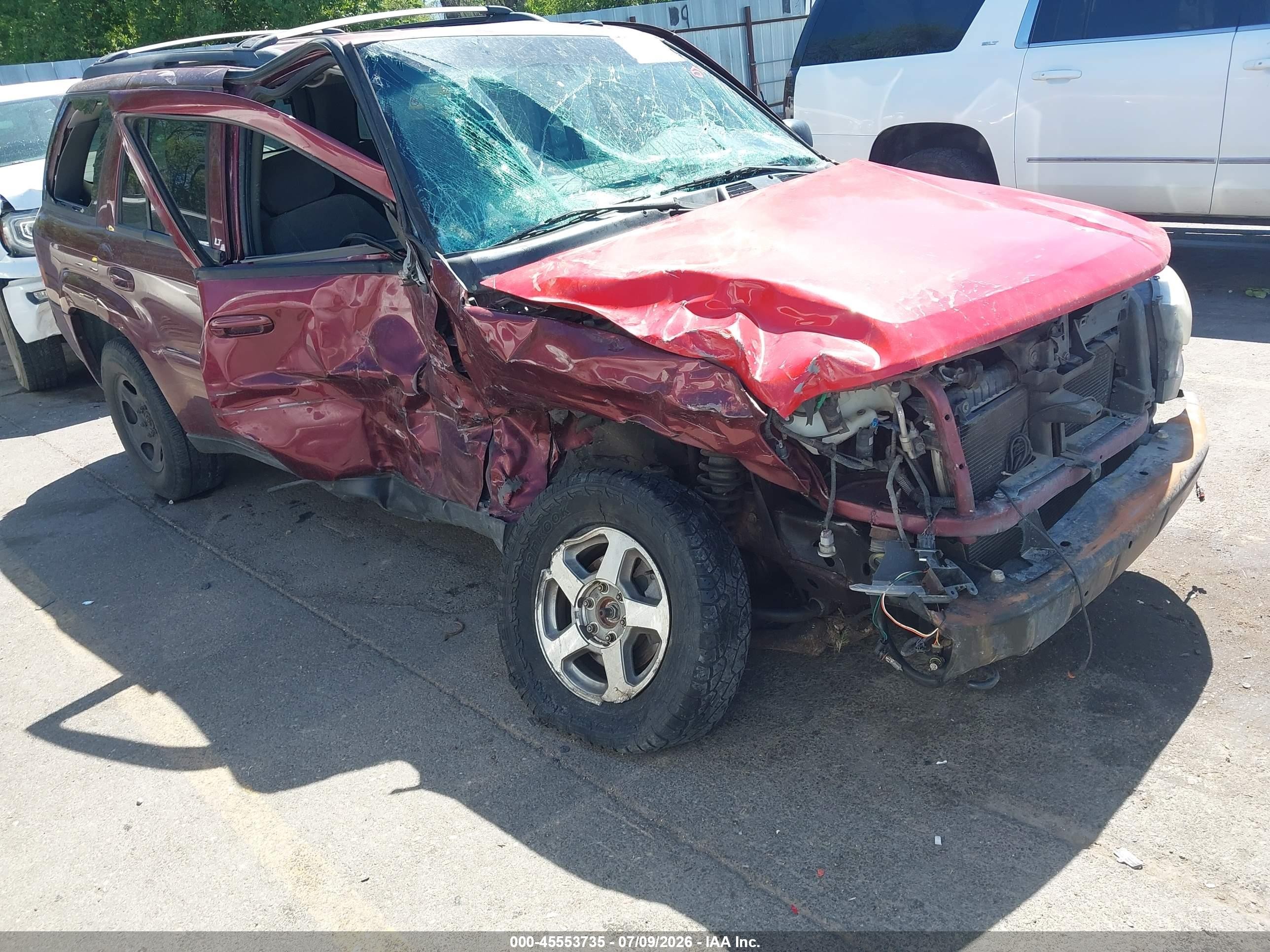 2004 Chevrolet TrailBlazer LS, VIN 1GNDT13S042378669 — Side