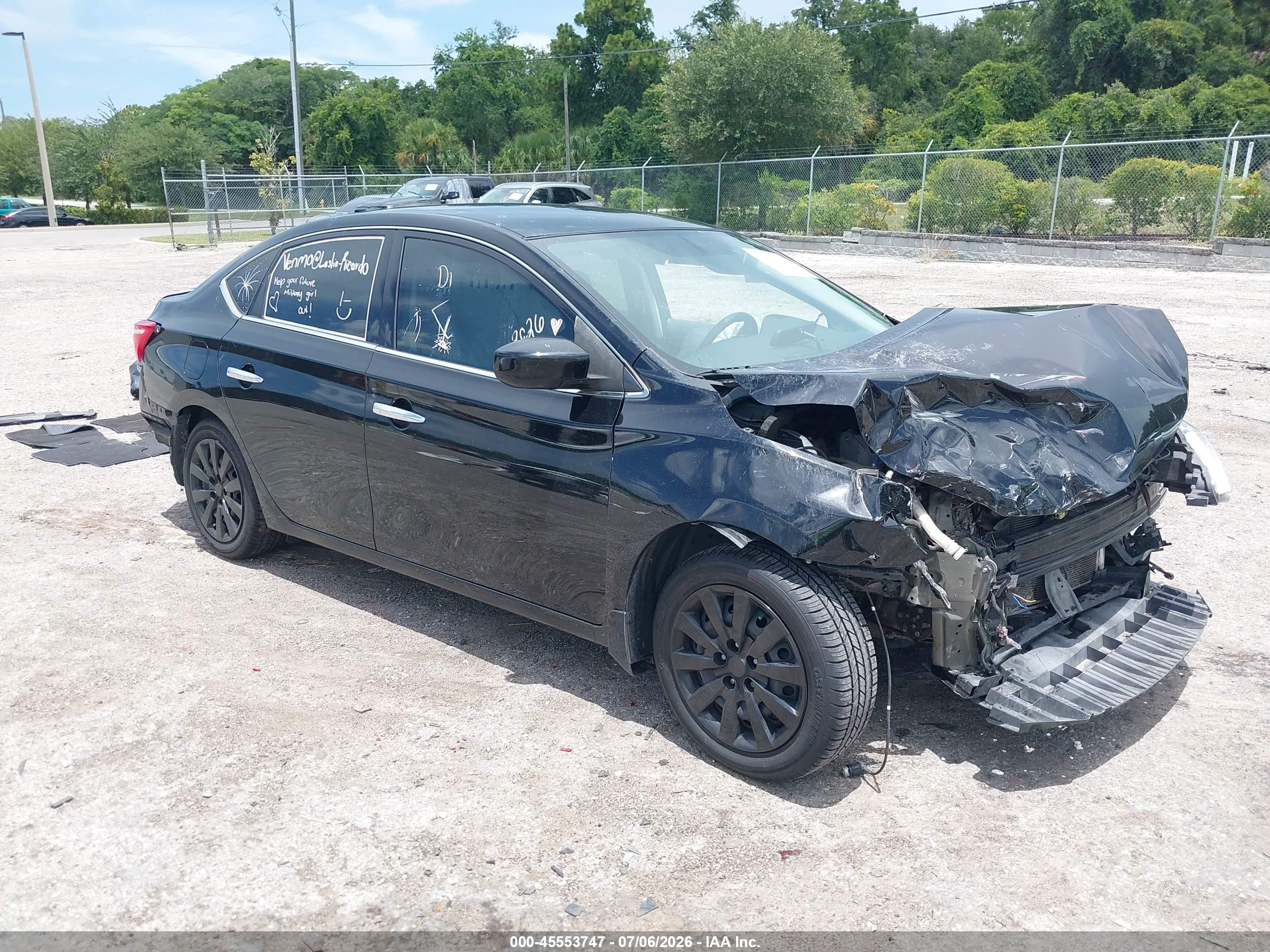 2019 Nissan Sentra SV, VIN 3N1AB7AP3KY380336 — По всему кузову