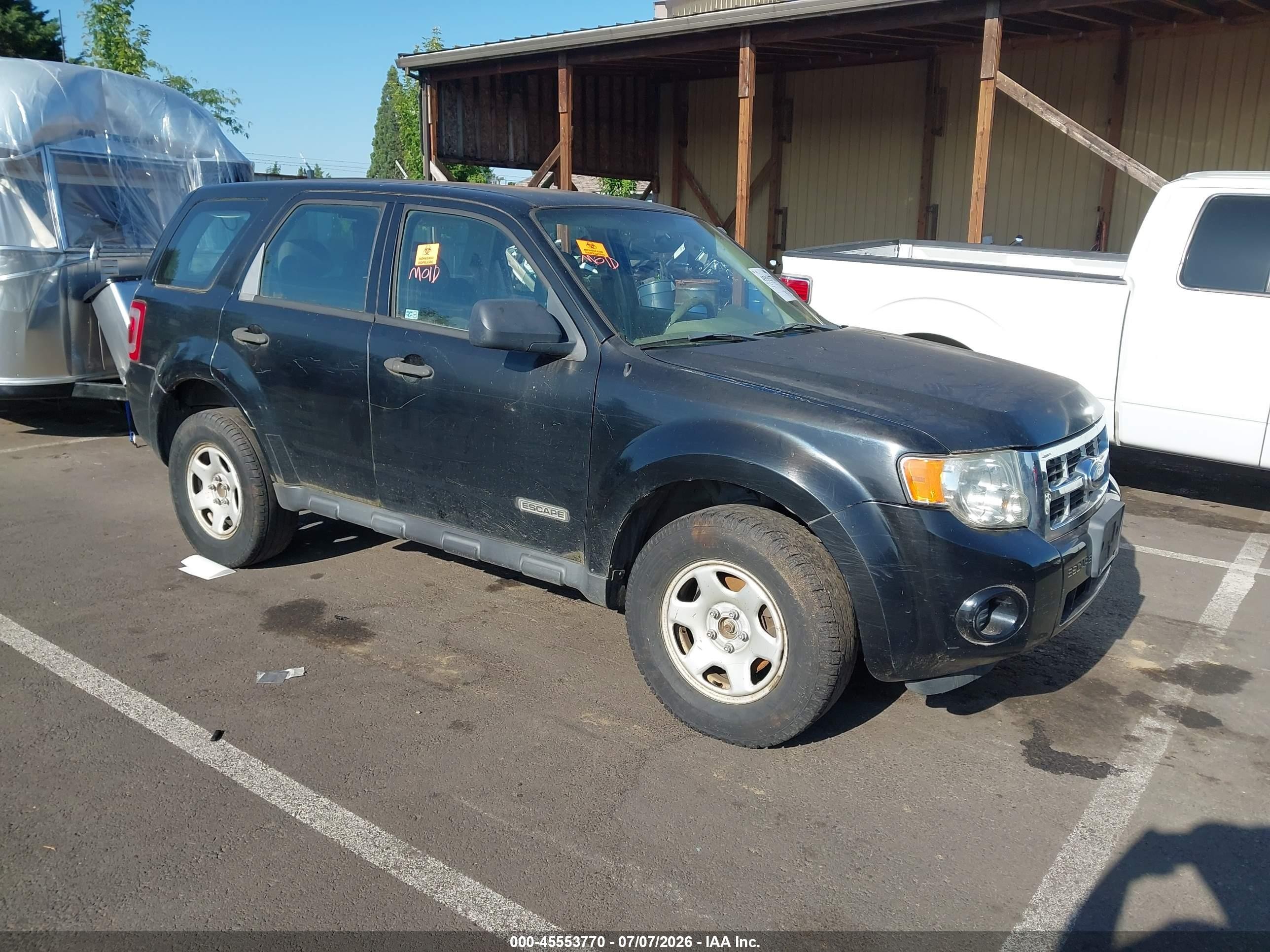 2008 Ford Escape XLS, VIN 1FMCU02Z38KB04393 — Обычный износ