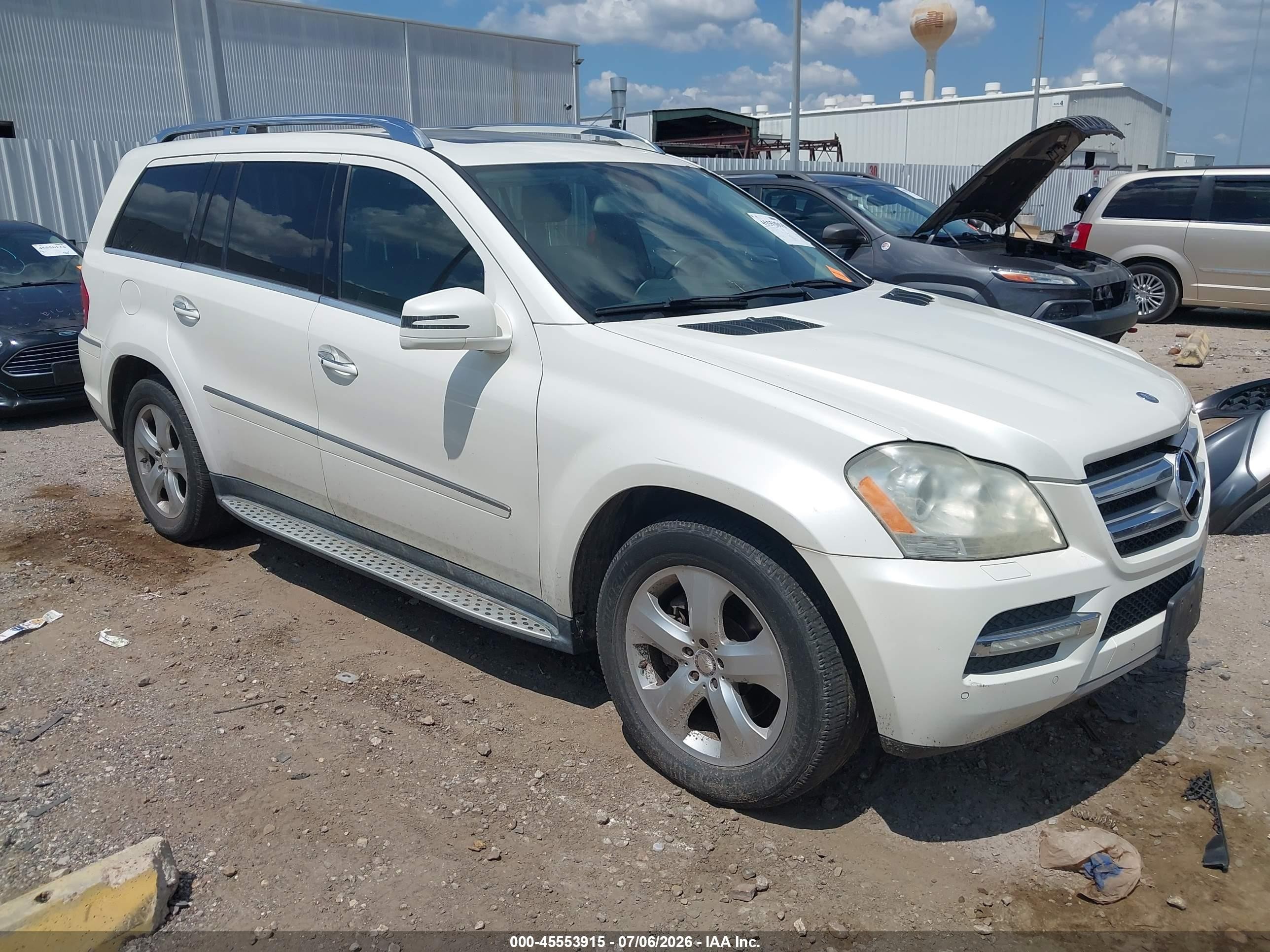 2011 Mercedes-Benz GL 450, VIN 4JGBF7BE8BA643956 — Water / flood