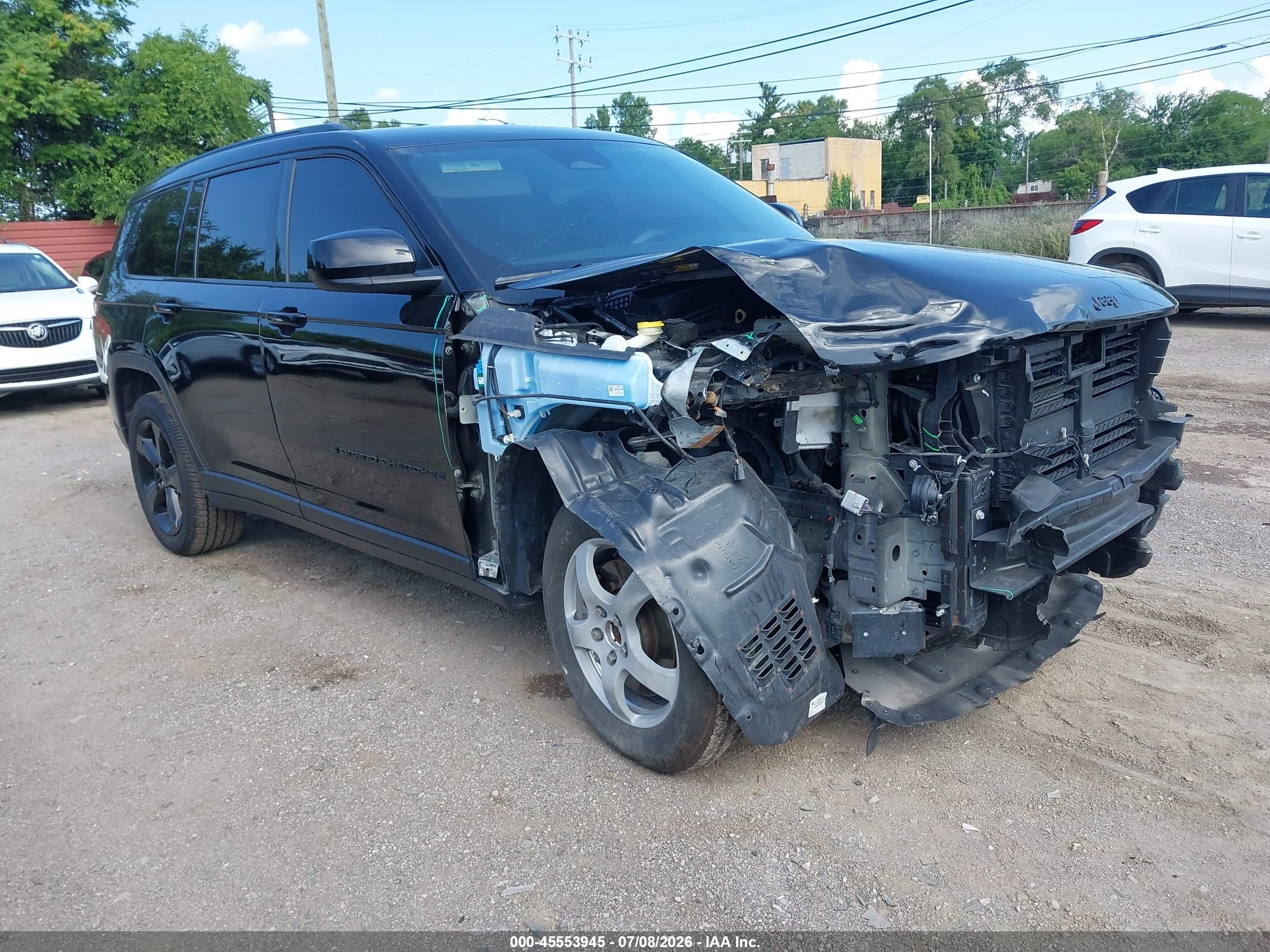 2023 Jeep Grand Cherokee Altitude, VIN 1C4RJKAG2P8809071 — Front end
