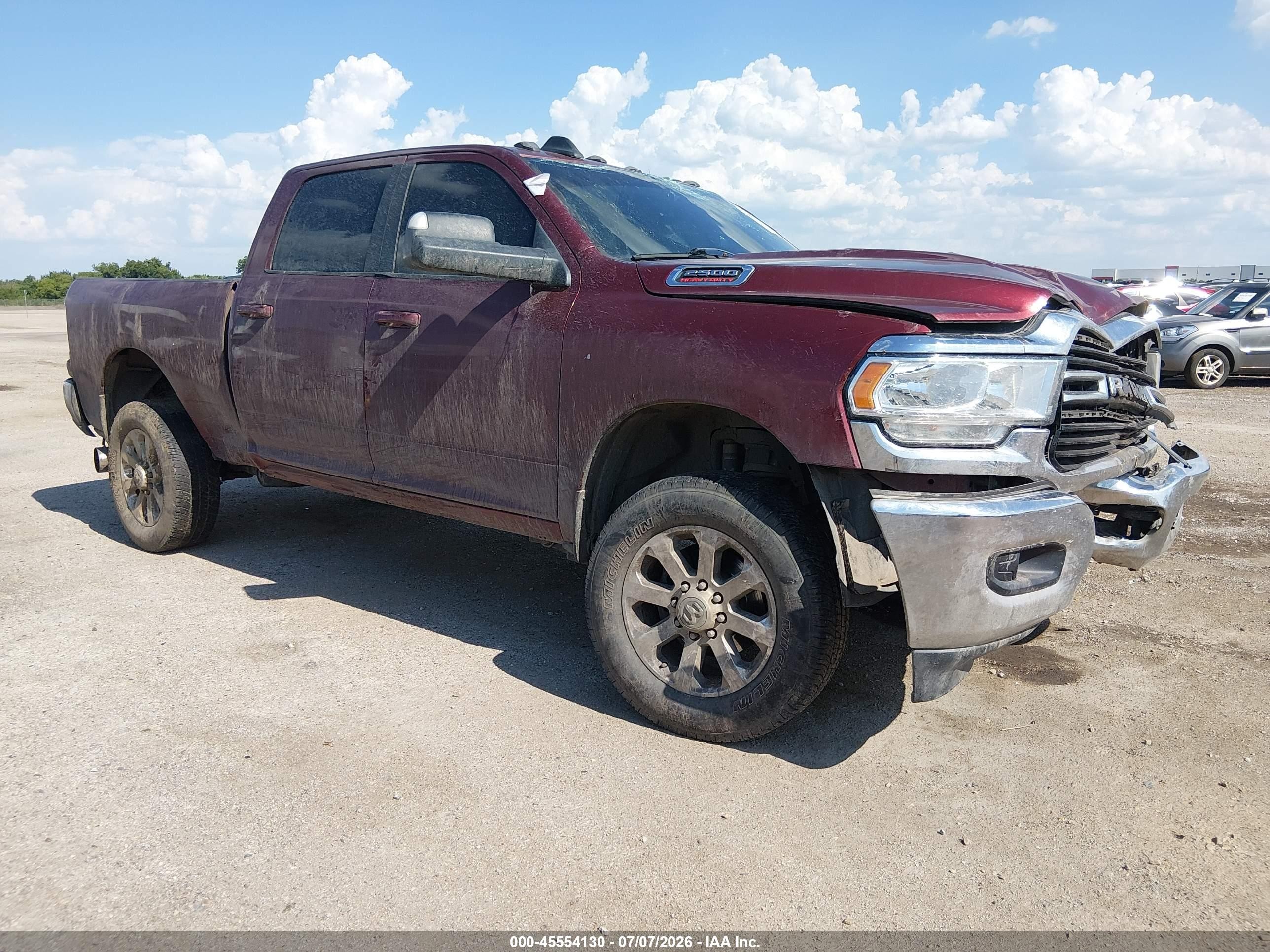 2020 Ram 2500 Big Horn, VIN 3C6UR5DL2LG111293 — Перед