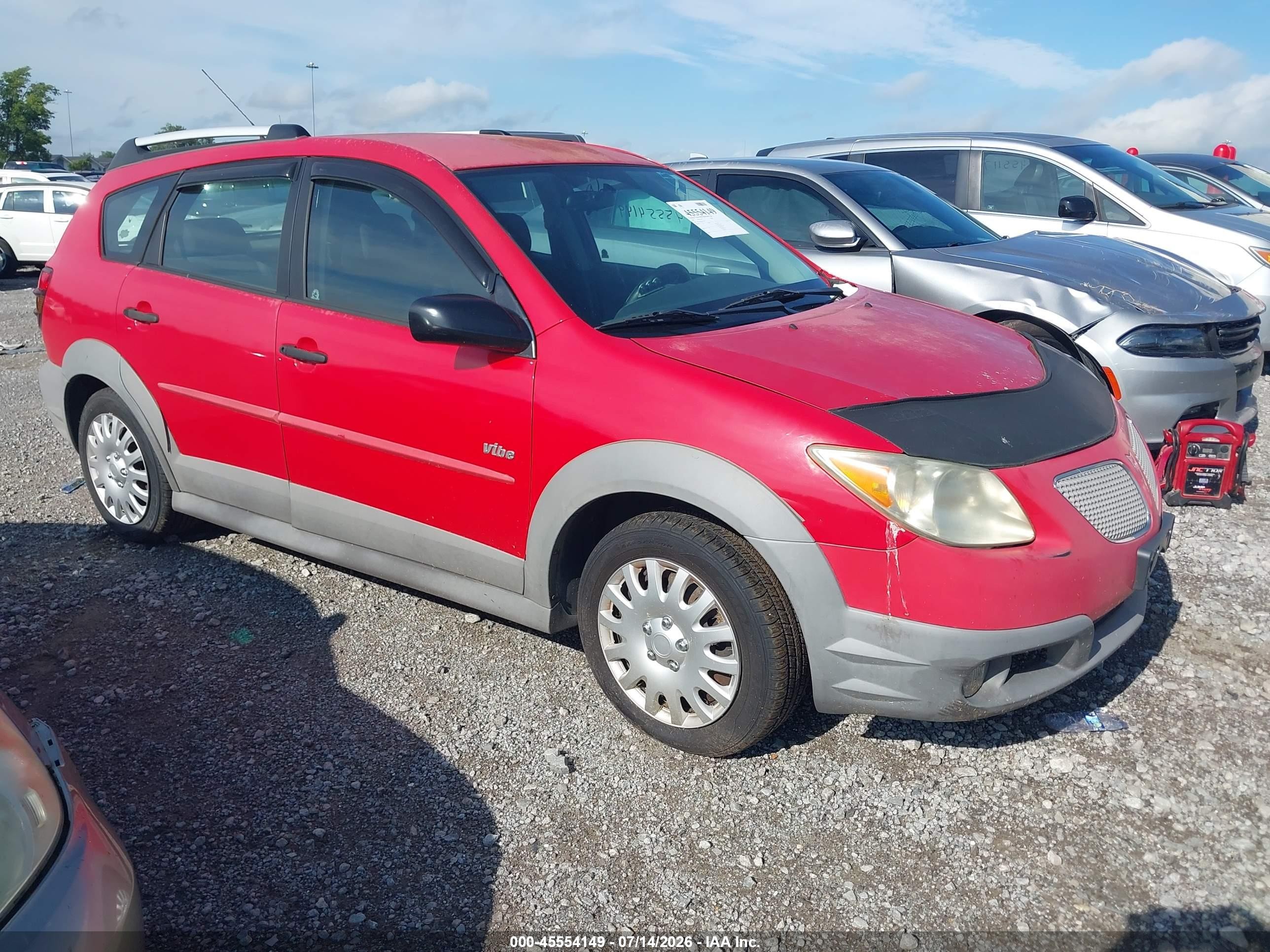 2005 Pontiac Vibe, VIN 5Y2SL63825Z450160 — Mechanical