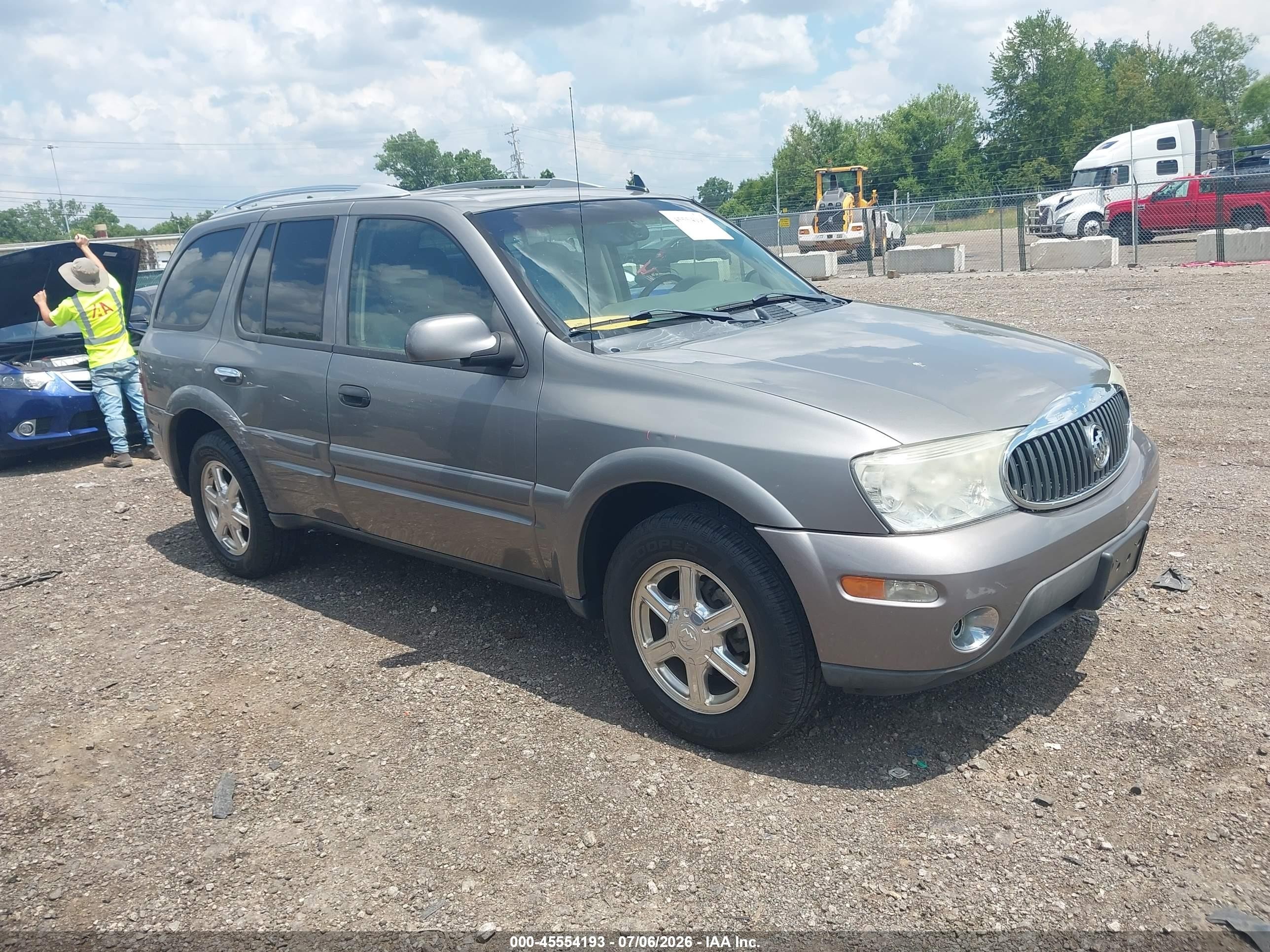 2007 Buick Rainier CXL, VIN 5GADT13S172120451 — Side