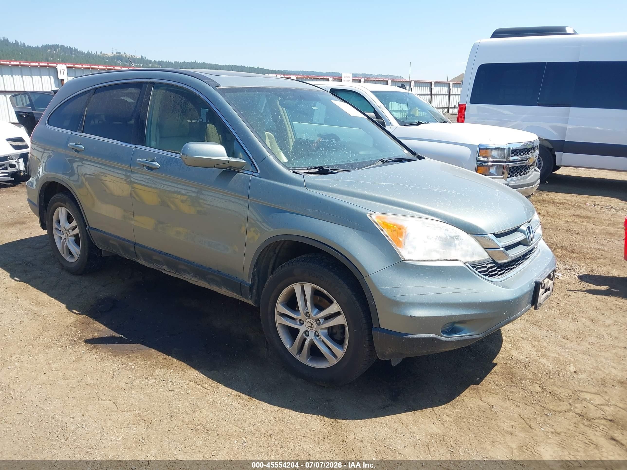2011 Honda CR-V EX-L, VIN JHLRE4H77BC008652 — Vandalism