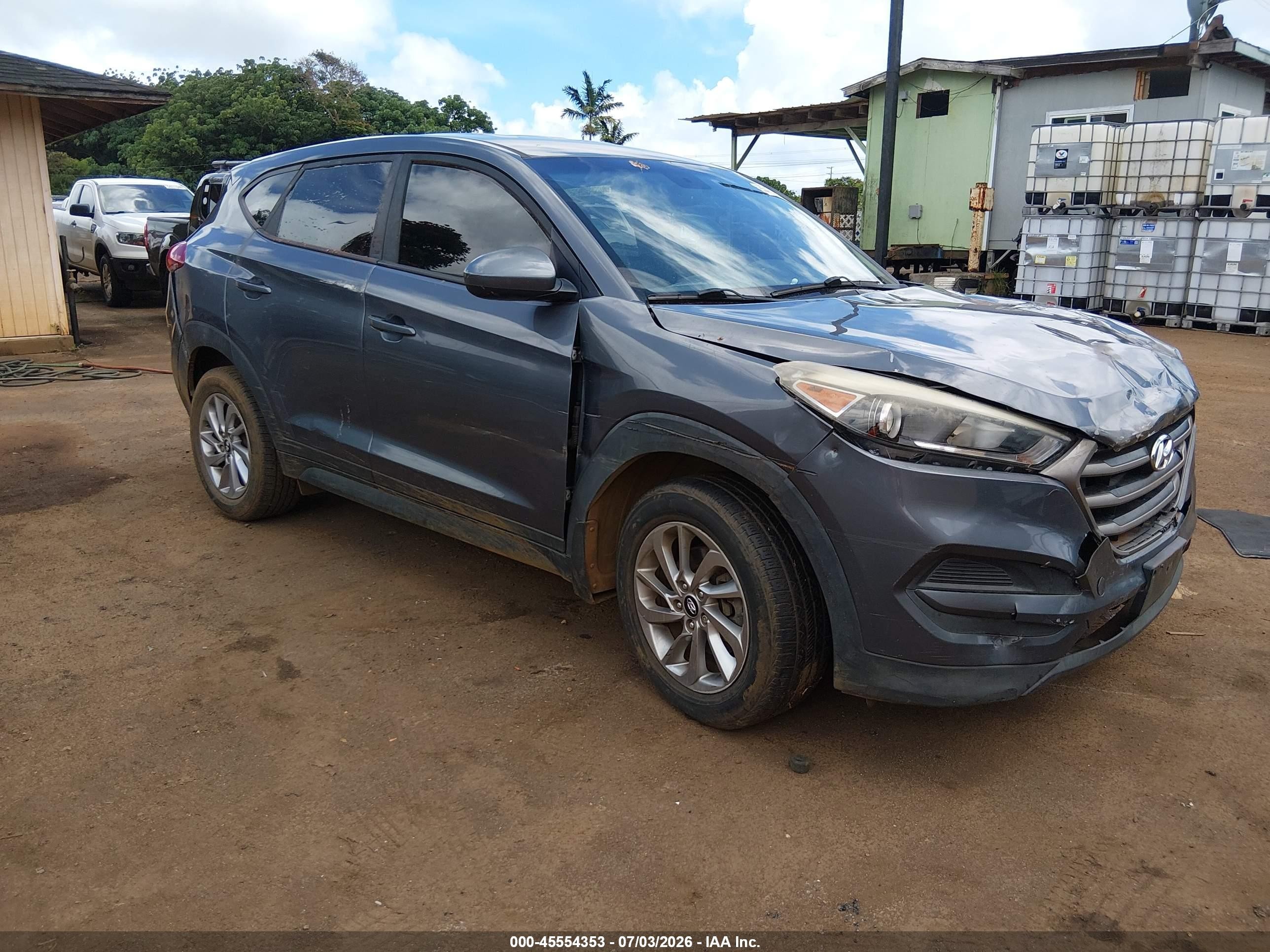 2016 Hyundai Tucson SE, VIN KM8J23A47GU159131 — All over