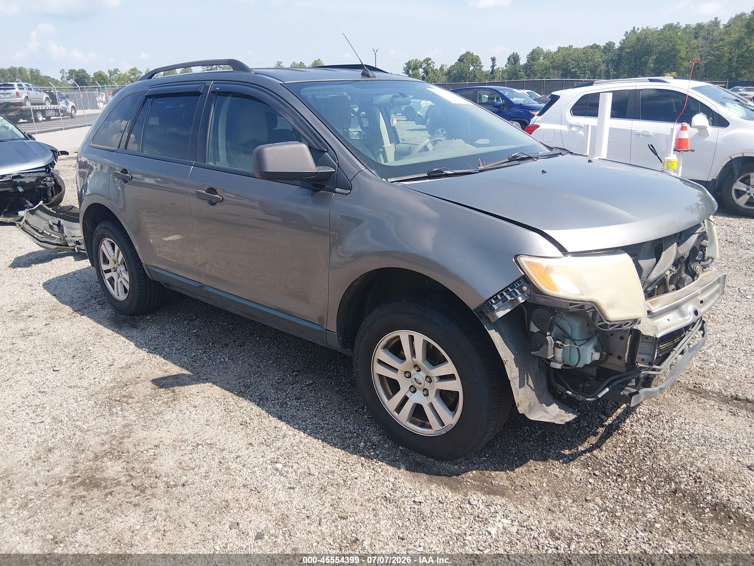 2009 Ford Edge SE, VIN 2FMDK36C39BA85437 — Front end