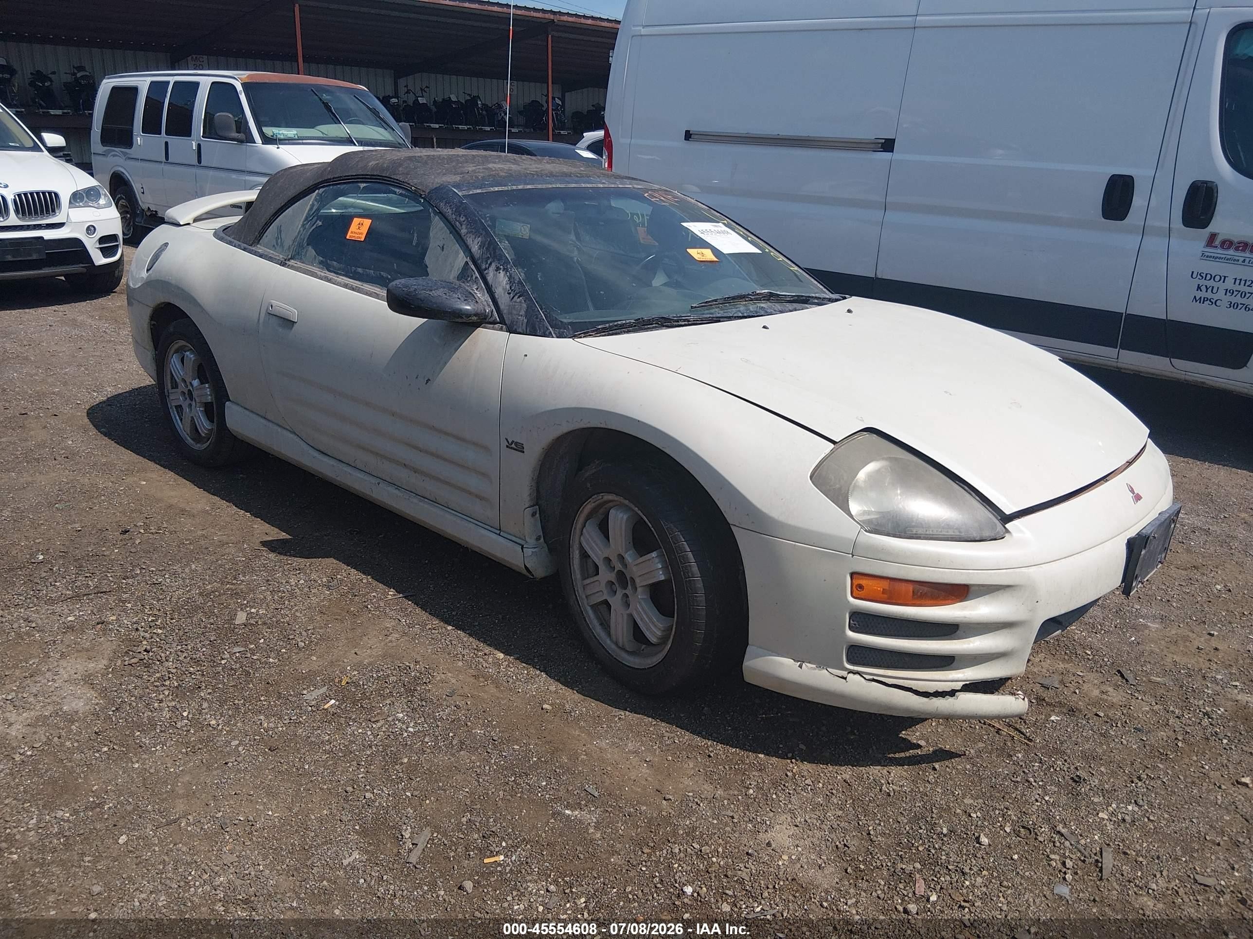 2001 Mitsubishi Eclipse GT, VIN 4A3AE85H41E049366 — Обычный износ