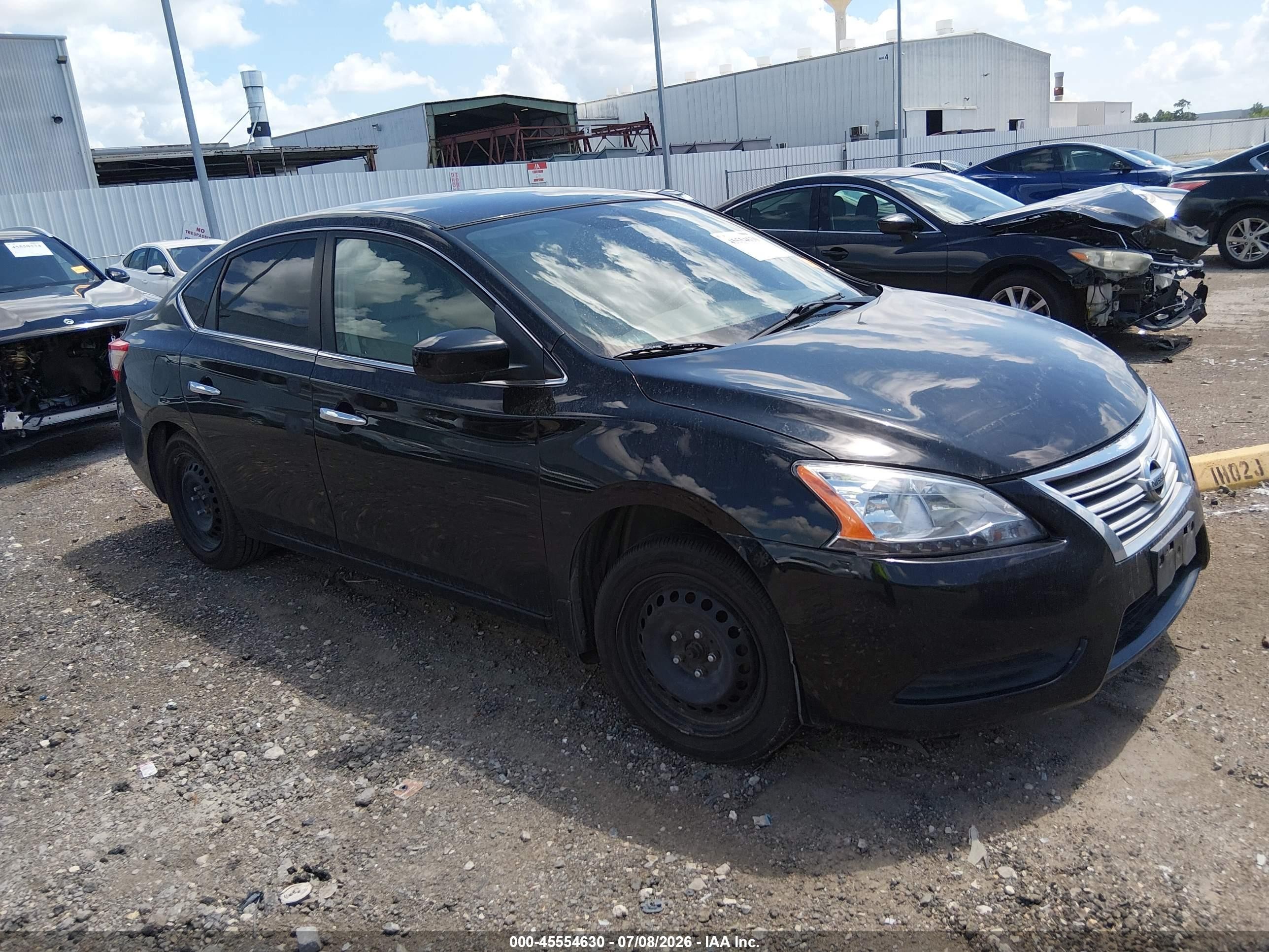 2013 Nissan Sentra SL, VIN 3N1AB7AP5DL560997 — Front end