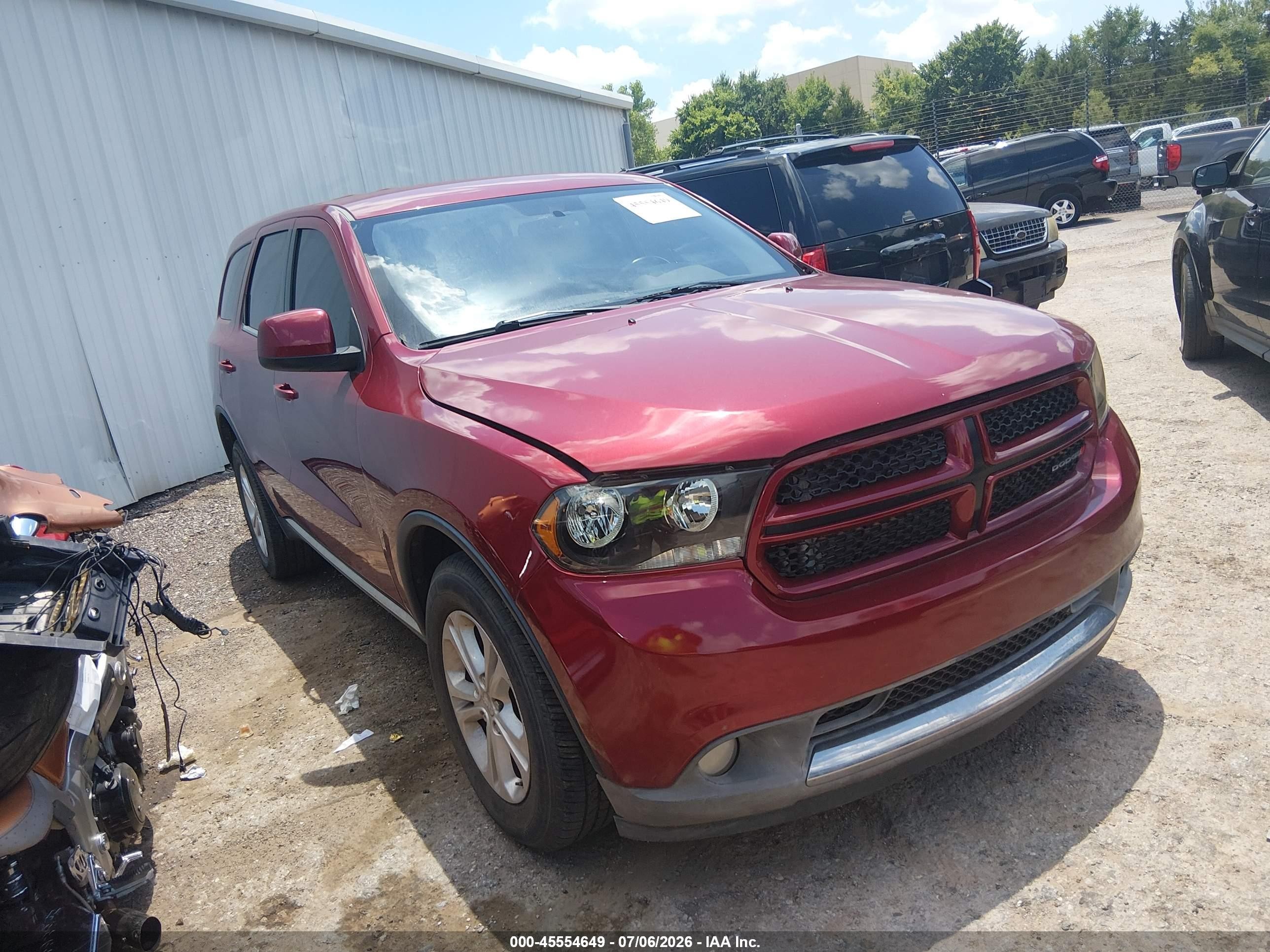 2013 Dodge Durango SXT, VIN 1C4RDHAG7DC678397 — Mechanical