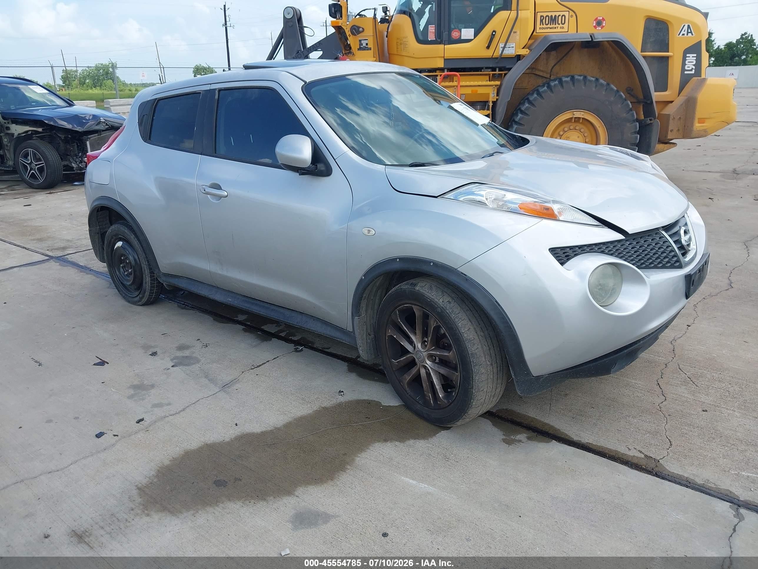 2013 Nissan Juke SV, VIN JN8AF5MR3DT201344 — Repossession