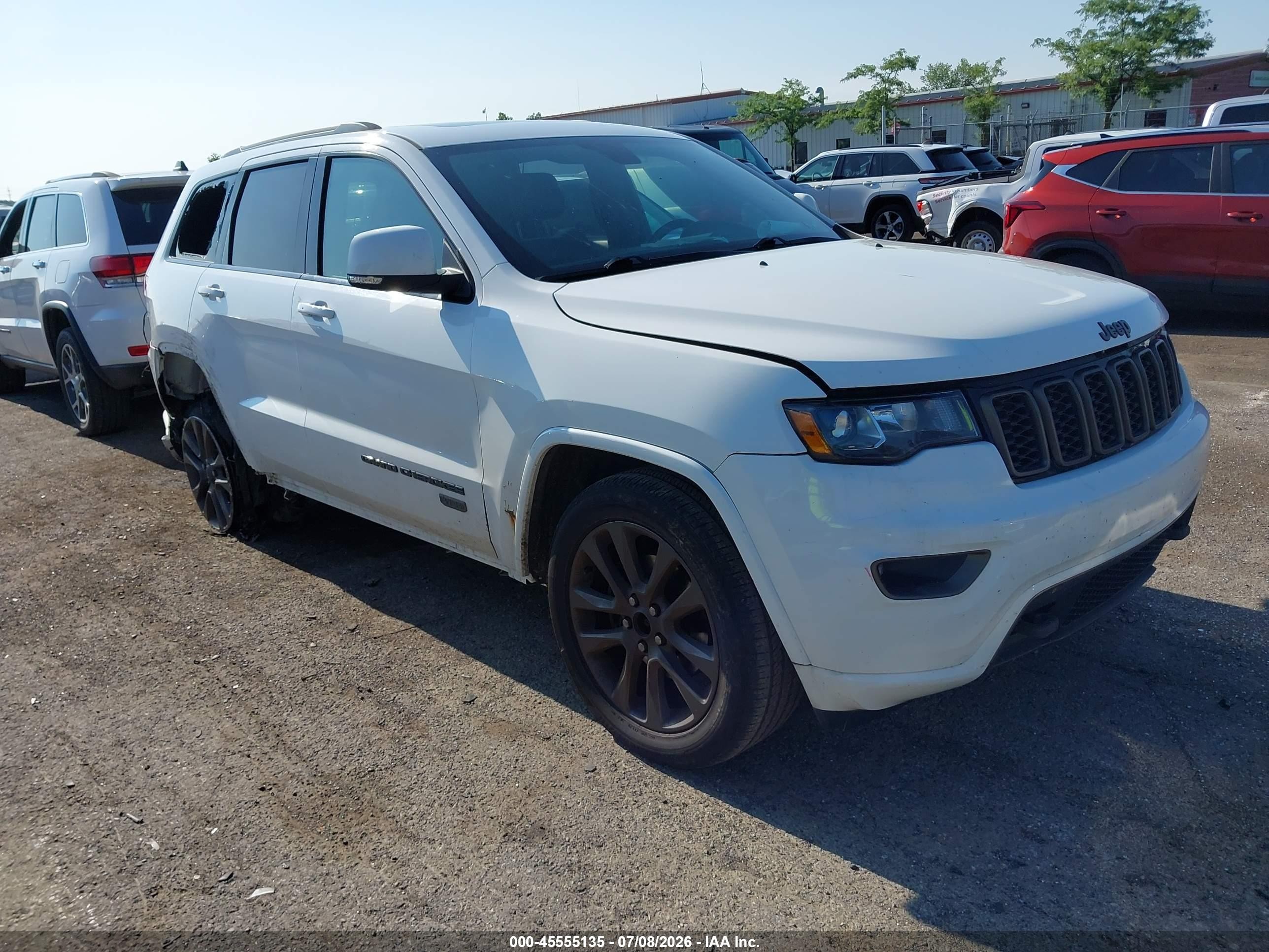 2017 Jeep Grand Cherokee Limited, VIN 1C4RJFBG9HC615948 — Rear end