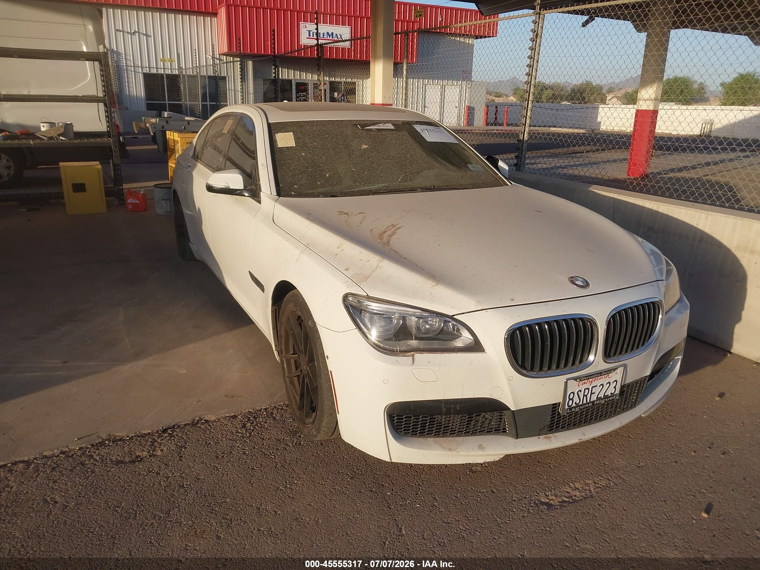 2015 BMW 7 Series 750Li, VIN WBAYE8C5XFD781599 — Not stated