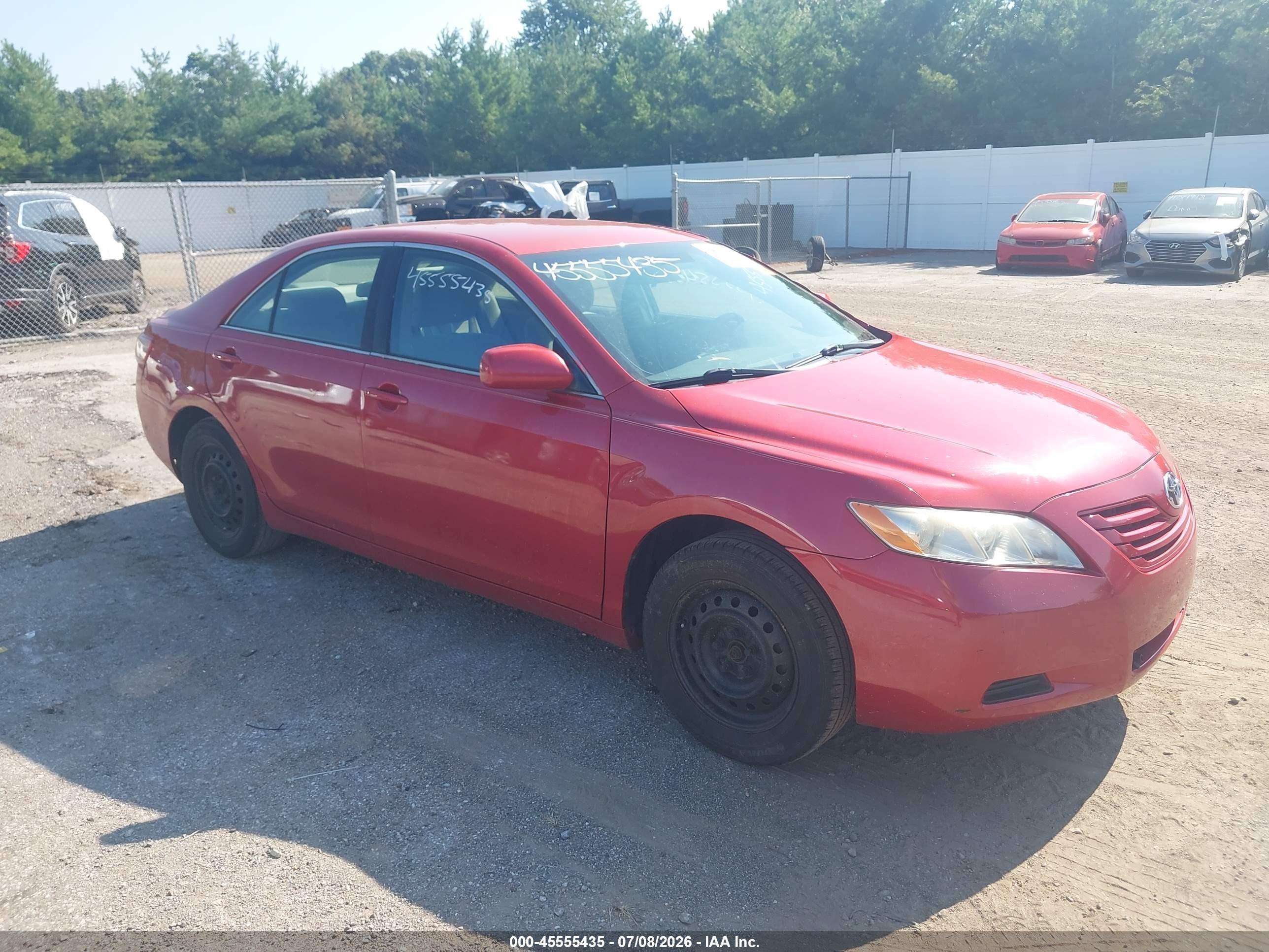 2007 Toyota Camry LE, VIN 4T1BE46K27U079440 — Roof