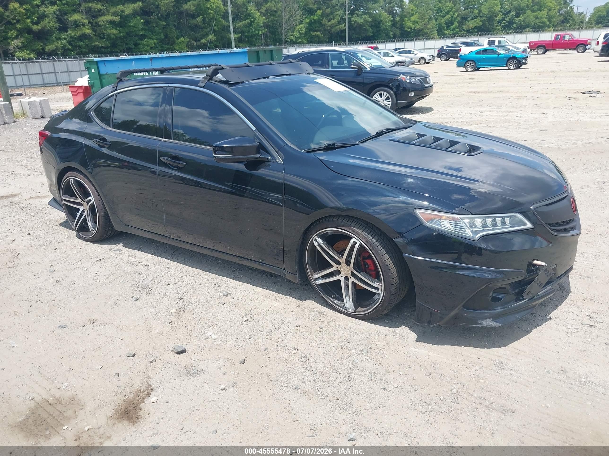 2017 Acura TLX, VIN 19UUB1F34HA006877 — Side