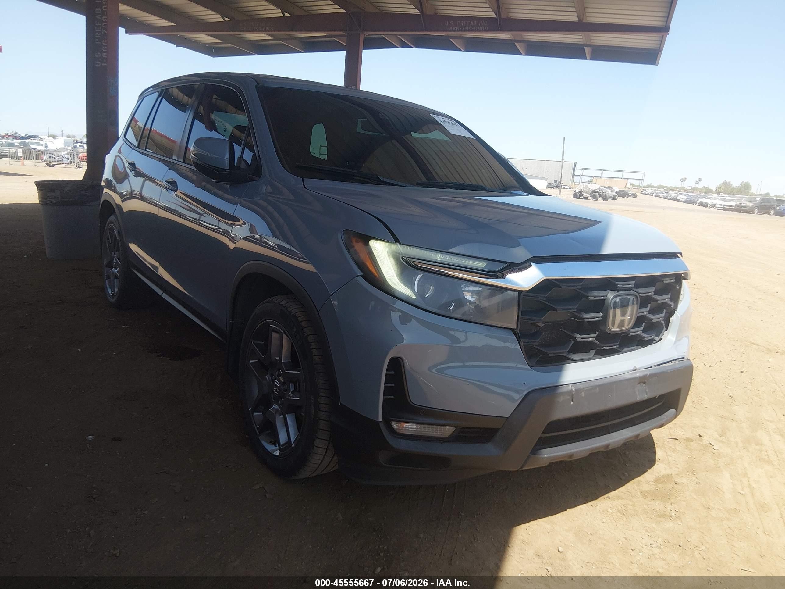 2022 Honda Passport EX-L, VIN 5FNYF7H56NB003956 — All over