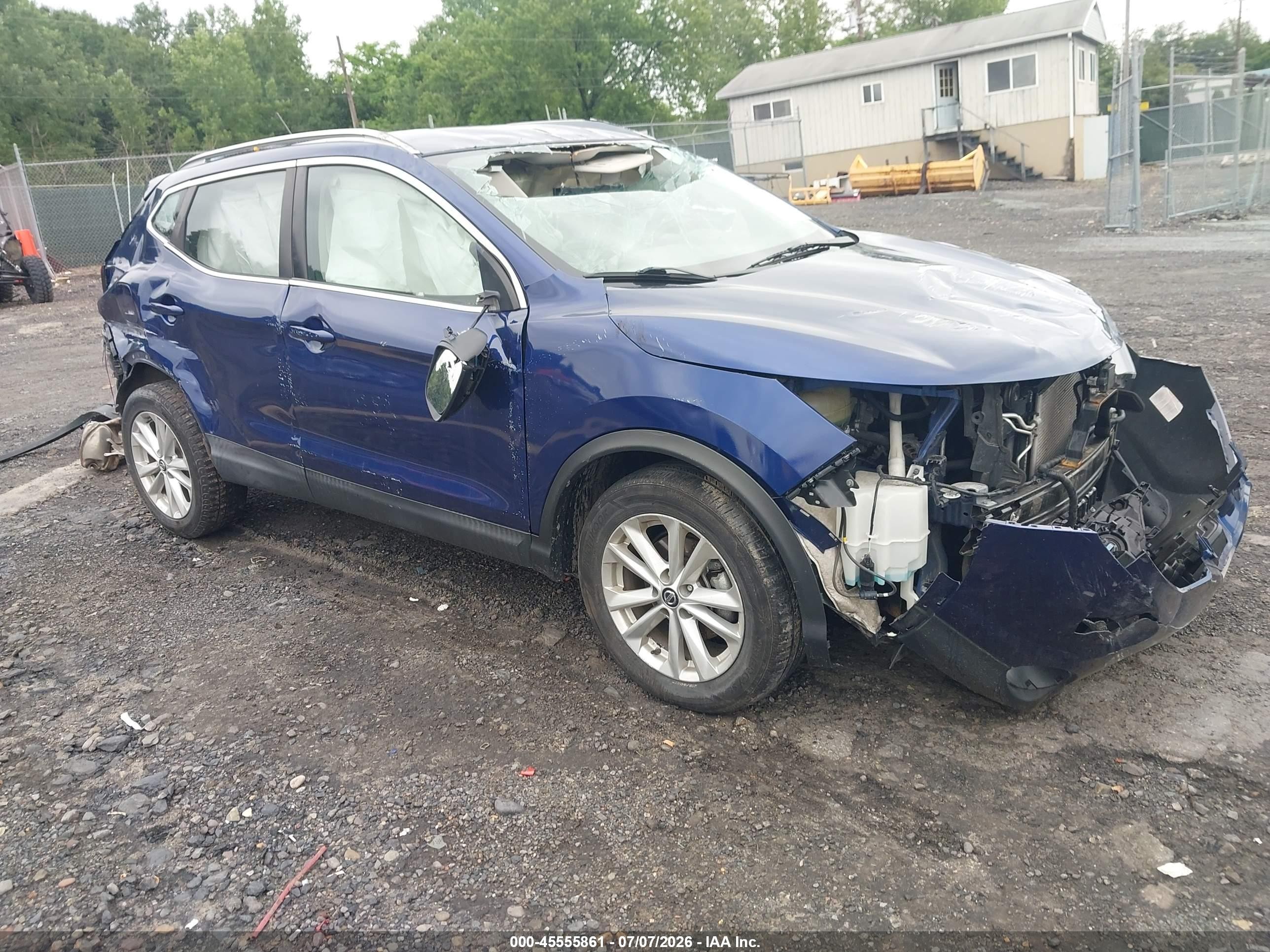 2019 Nissan Rogue SL, VIN JN1BJ1CR4KW343483 — Rollover