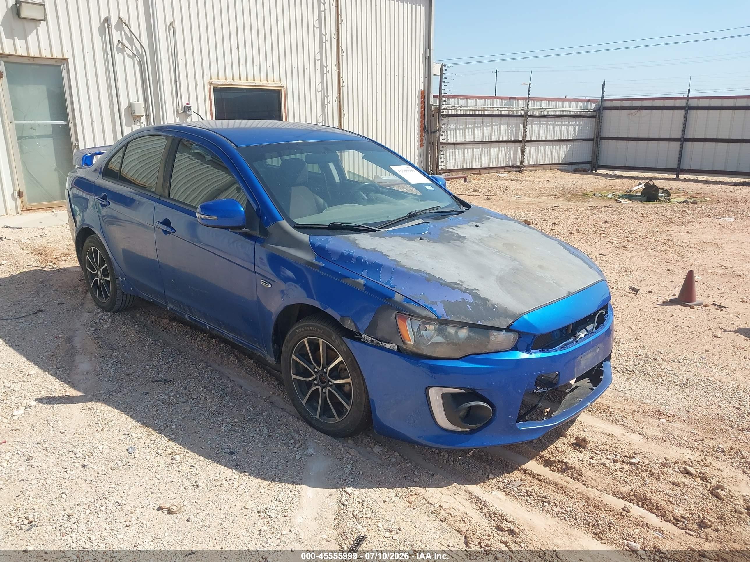 2017 Mitsubishi Lancer ES, VIN JA32U2FU7HU008618 — Front end