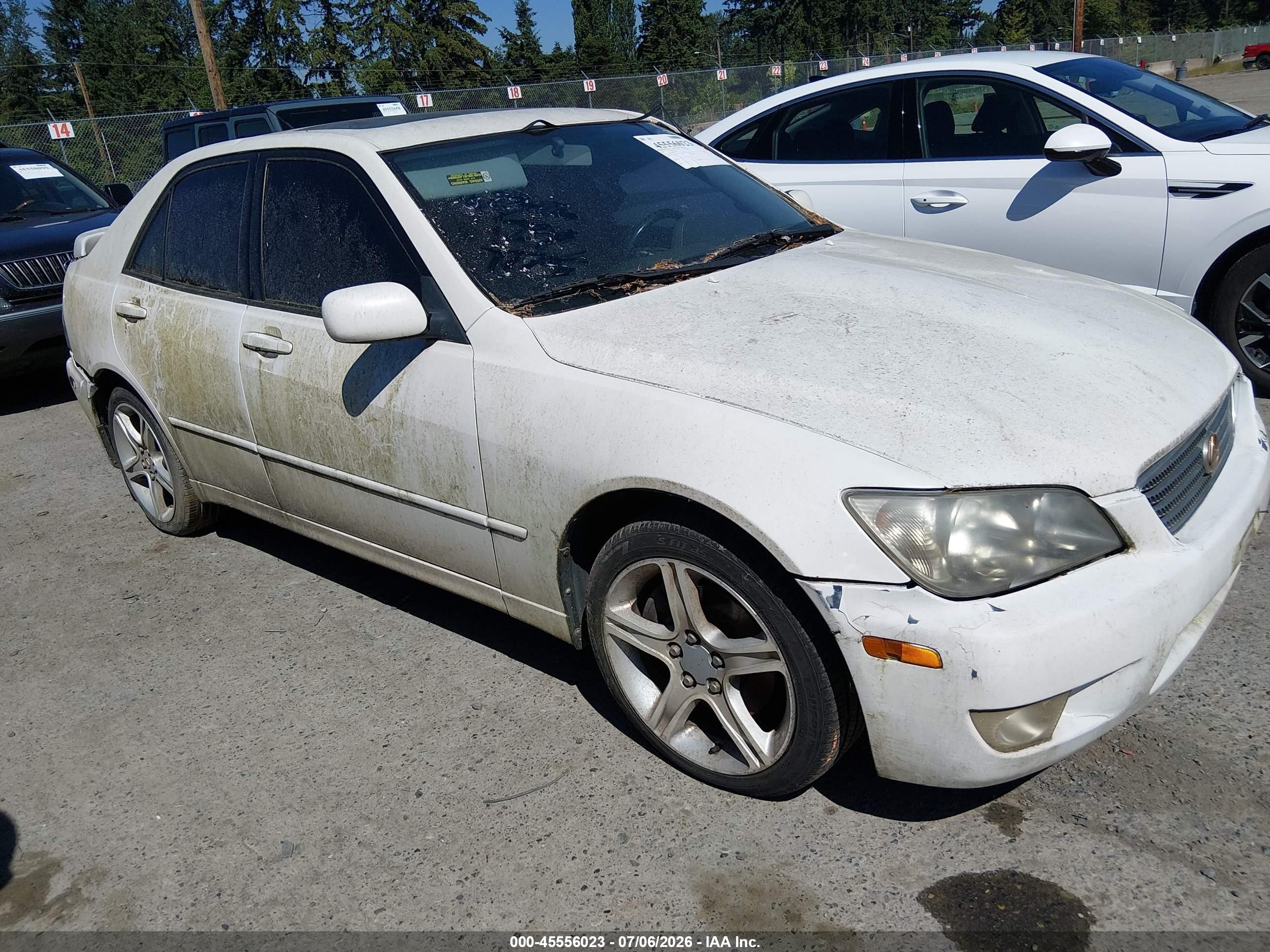 2001 Lexus IS 300/350, VIN JTHBD182010029717 — Обычный износ