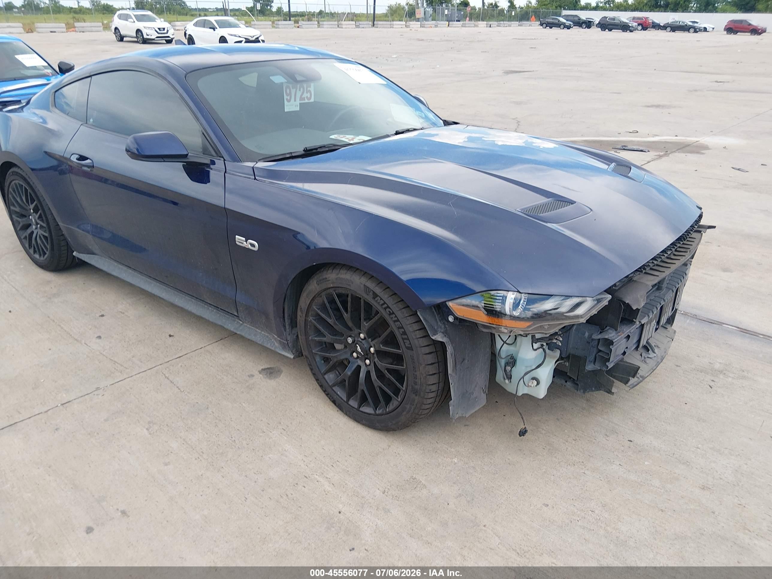 2020 Ford Mustang GT, VIN 1FA6P8CF9L5186316 — Front end