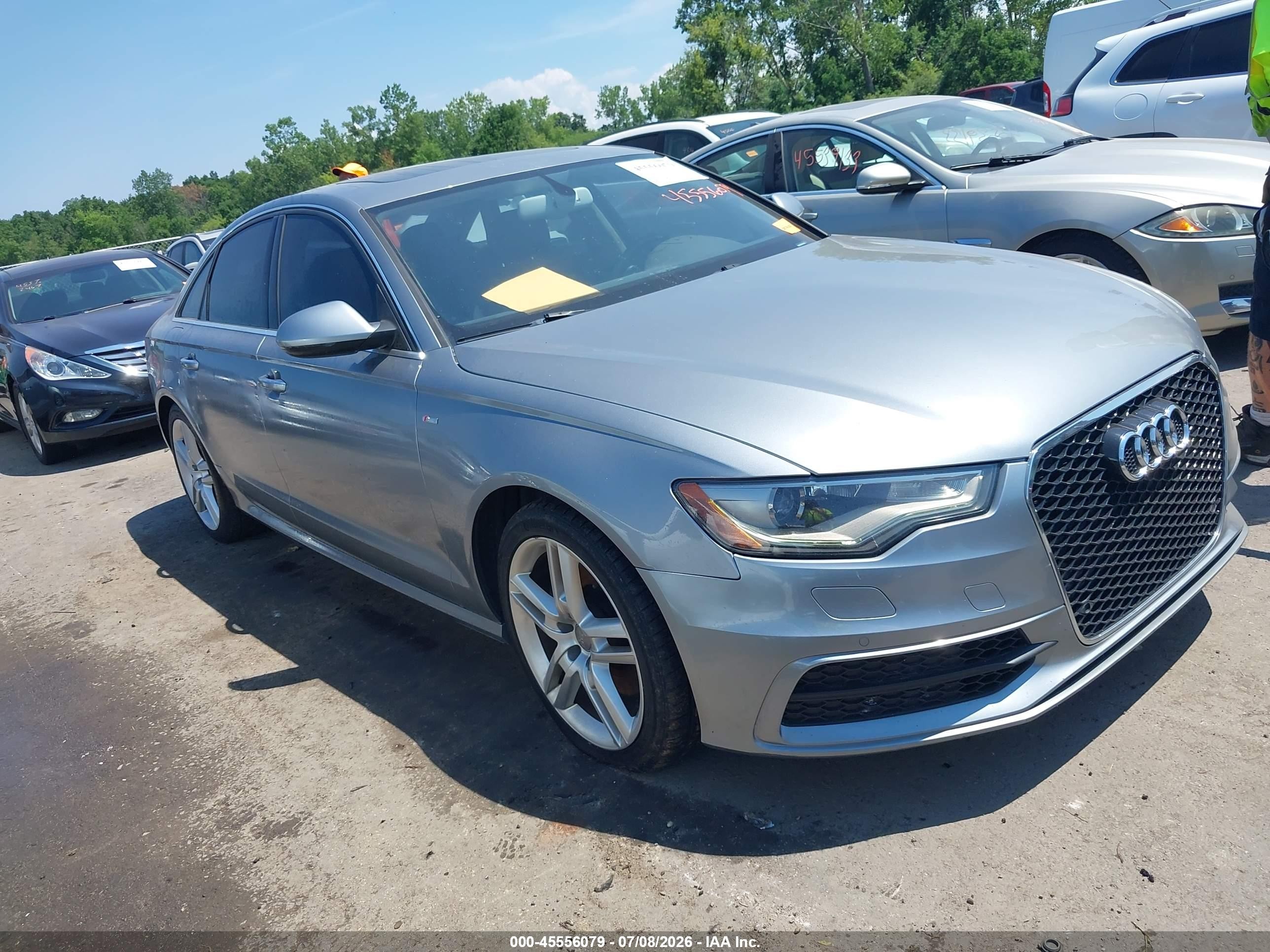 2015 Audi A6 Premium Plus, VIN WAUFMAFC4FN003305 — Fresh water flood