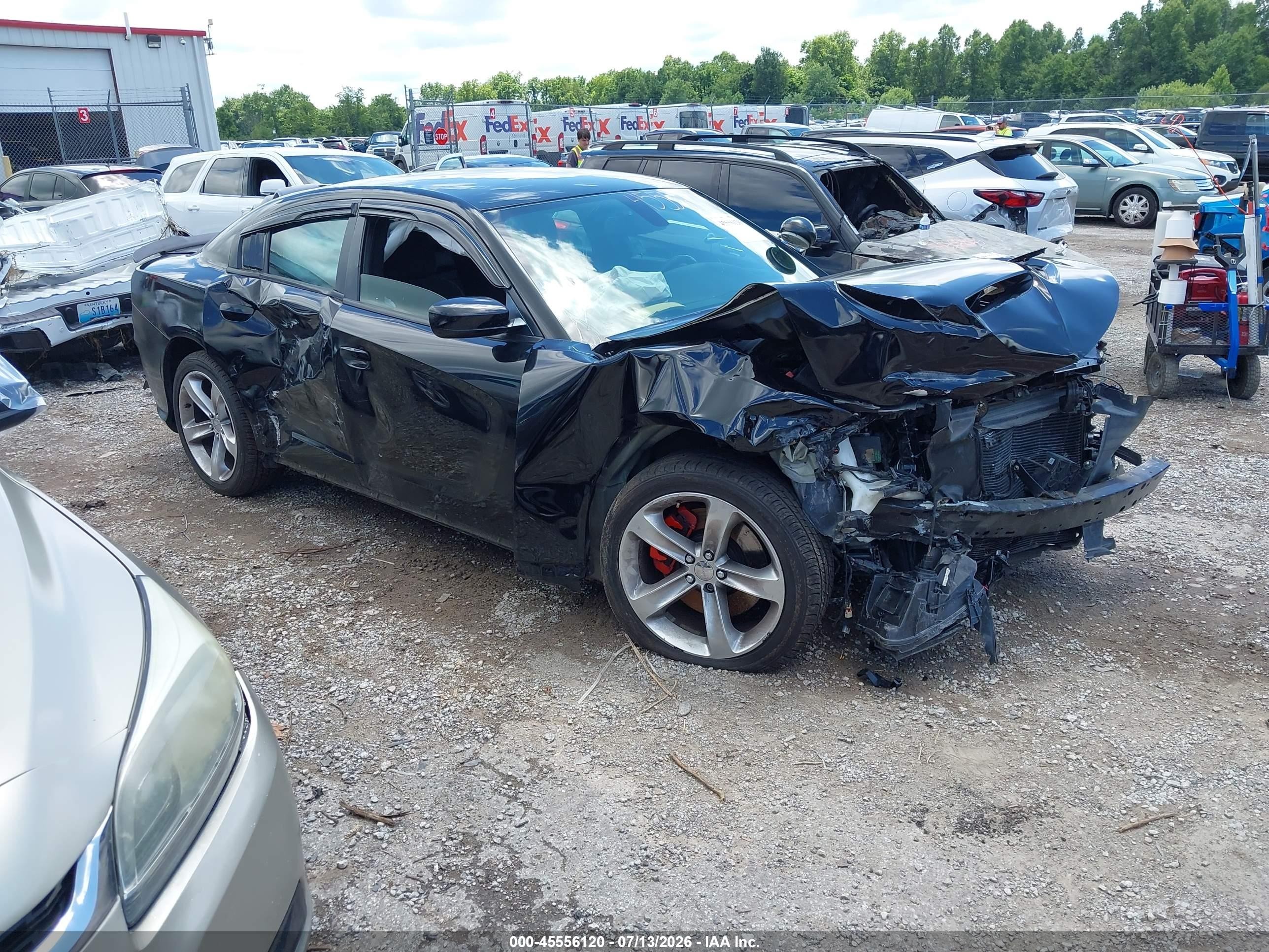 2016 Dodge Charger Police, VIN 2C3CDXAT5GH228833 — Бок