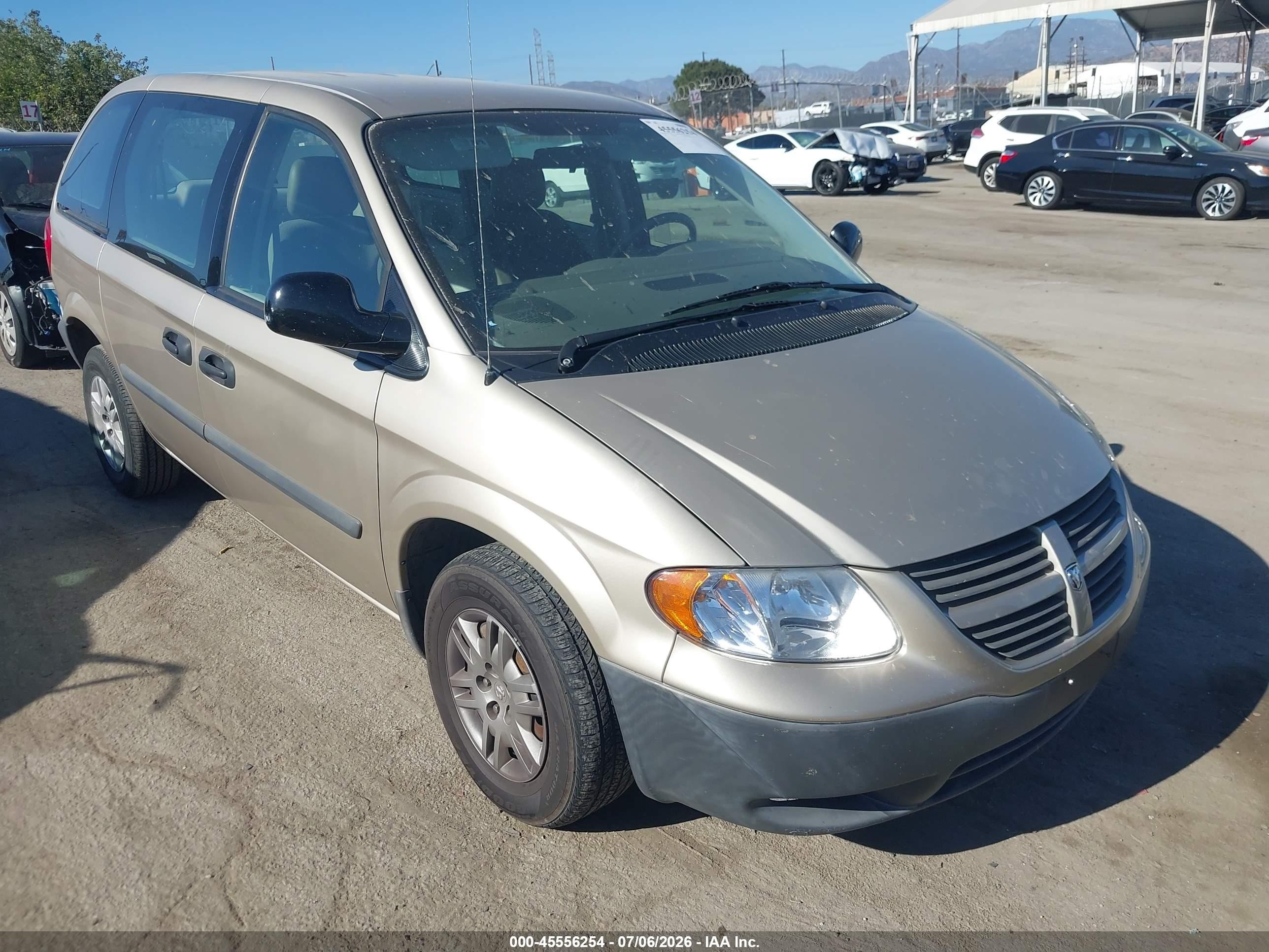 2007 Dodge Caravan SE, VIN 1D4GP25R77B236417 — Обычный износ
