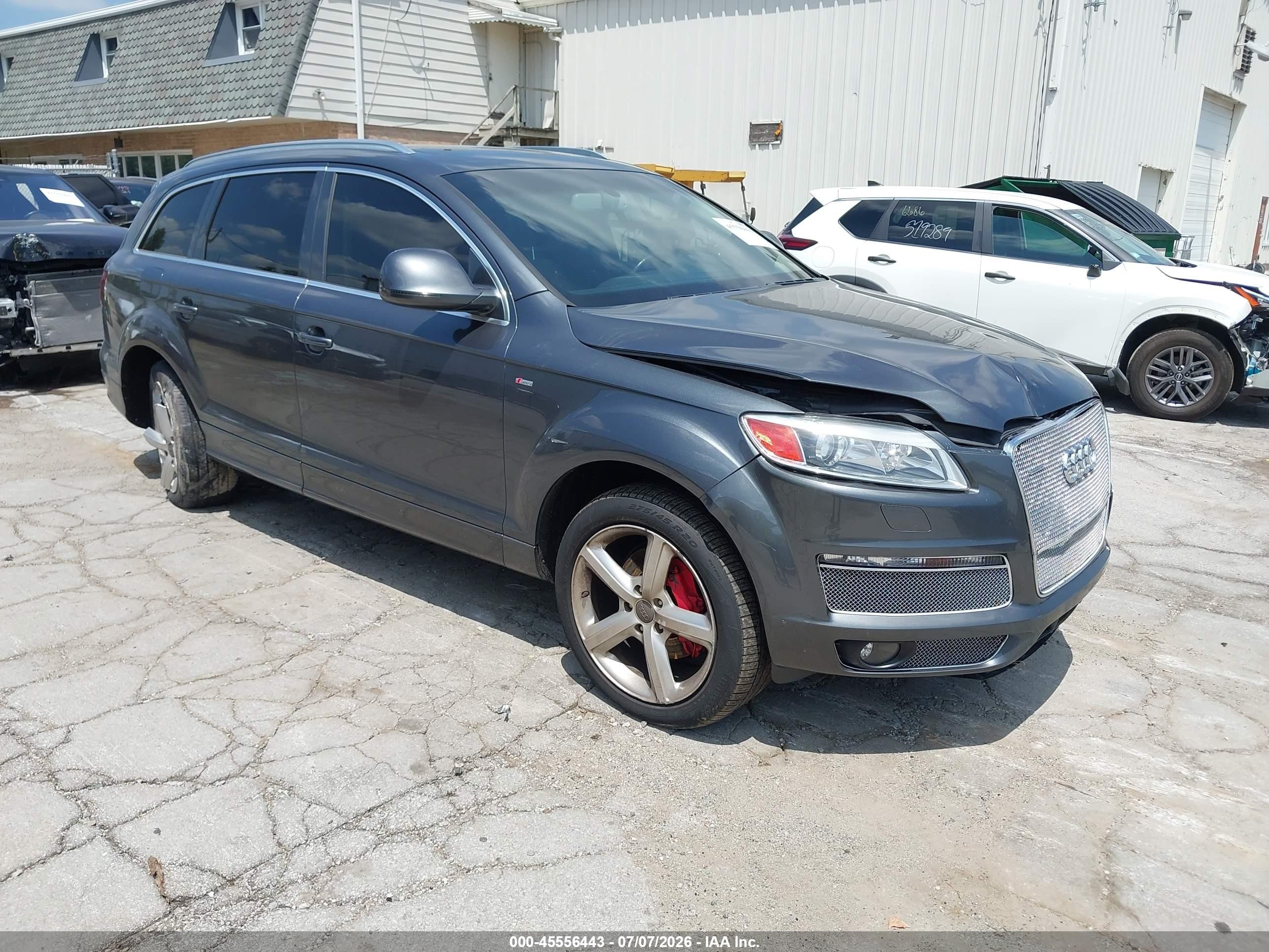 2007 Audi Q7 Premium, VIN WA1EY74L07D072812 — Front end