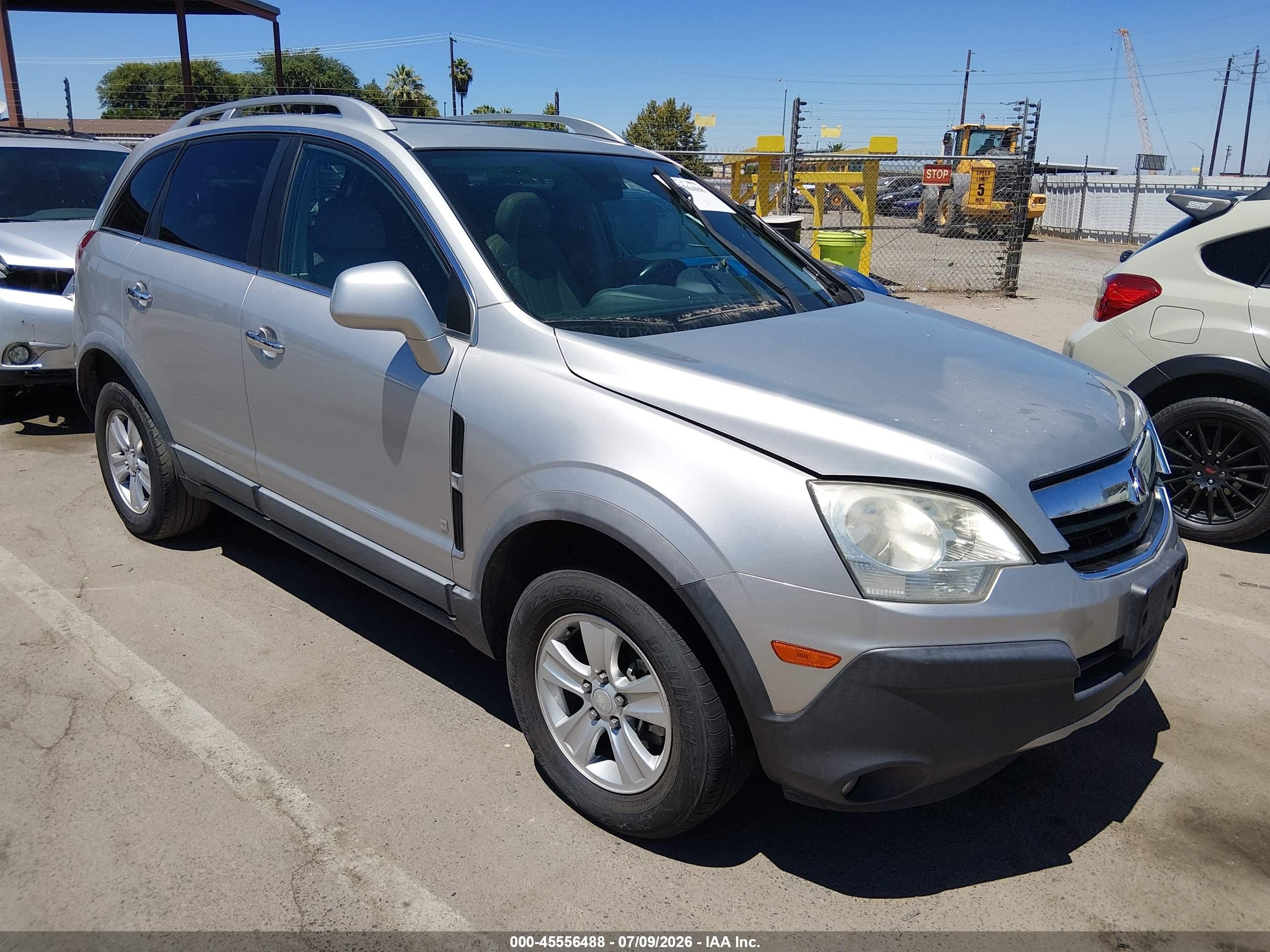 2008 Saturn VUE XE, VIN 3GSCL33P18S617348 — Rear end