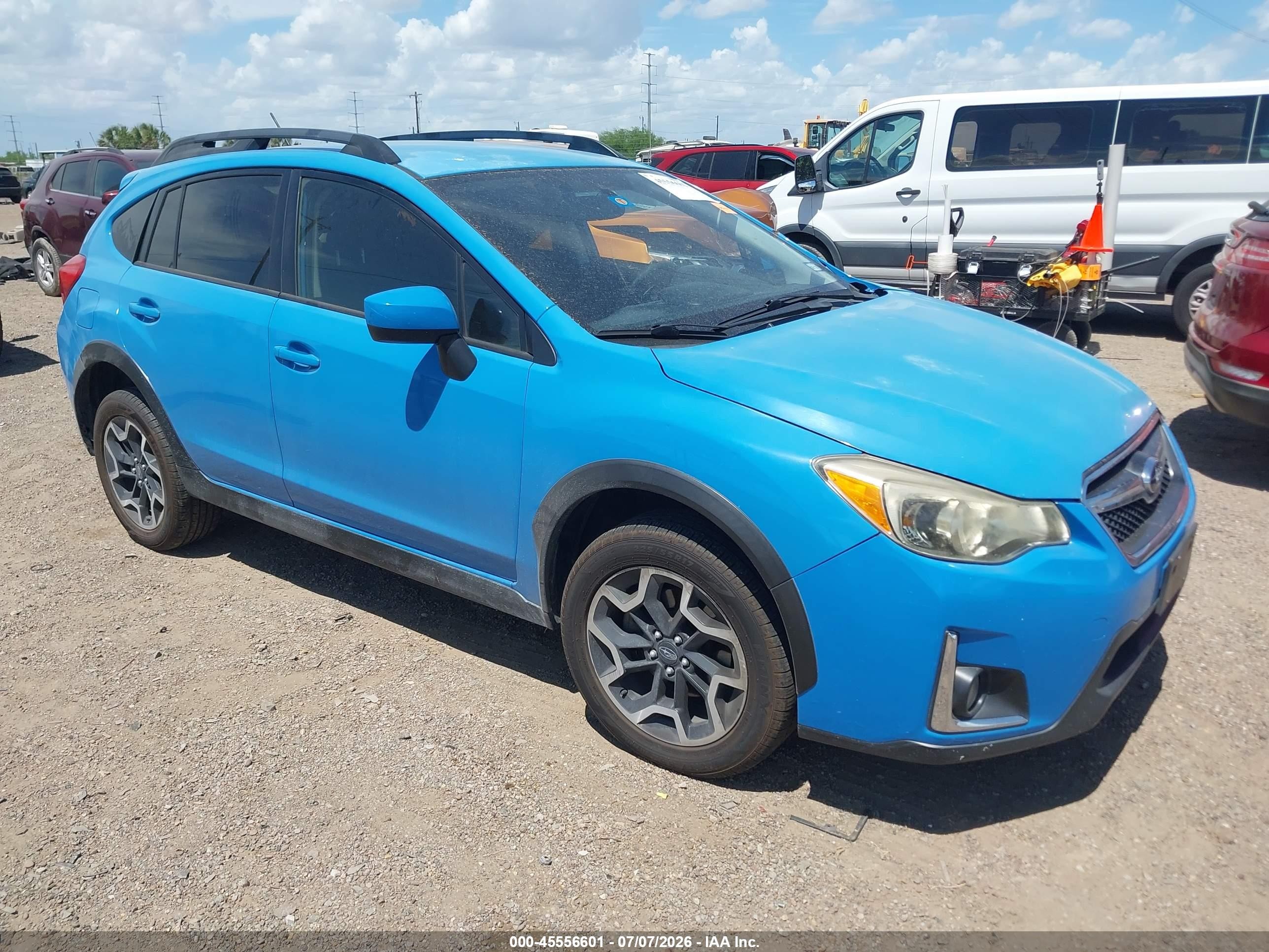 2016 Subaru Crosstrek Premium, VIN JF2GPABC6G8306978 — Rear end