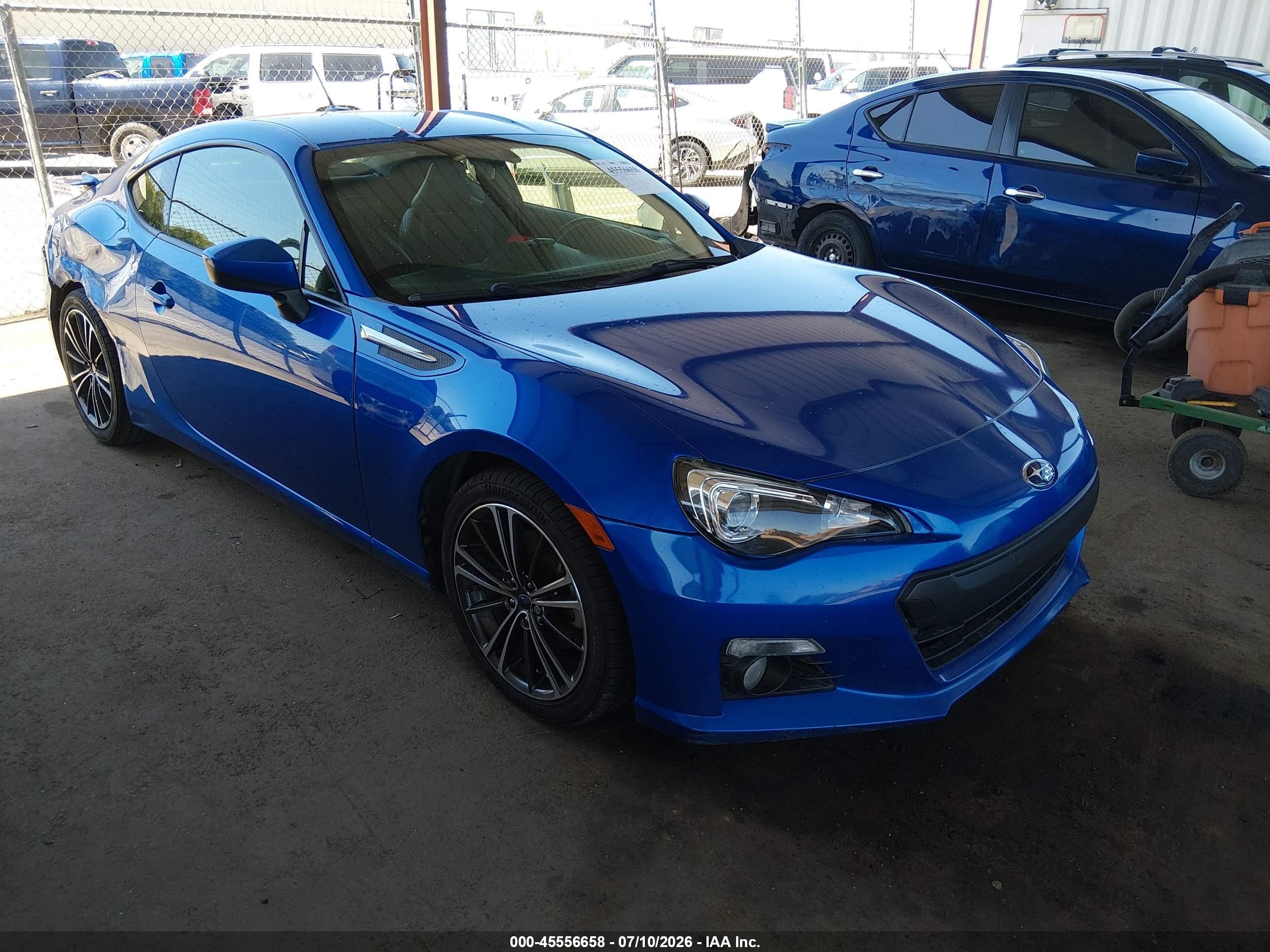 2014 Subaru BRZ Limited, VIN JF1ZCAC18E9605482 — Rear end