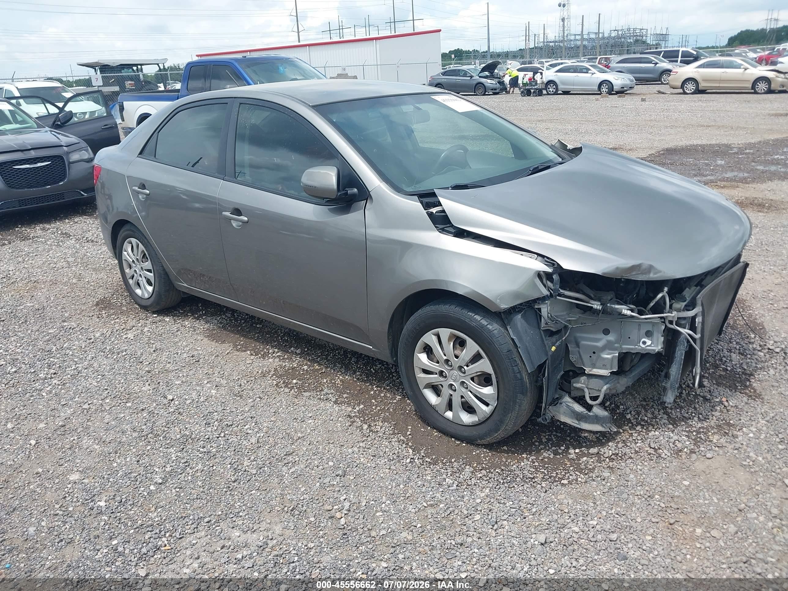 2013 Kia Forte EX, VIN KNAFU4A23D5649206 — Front end