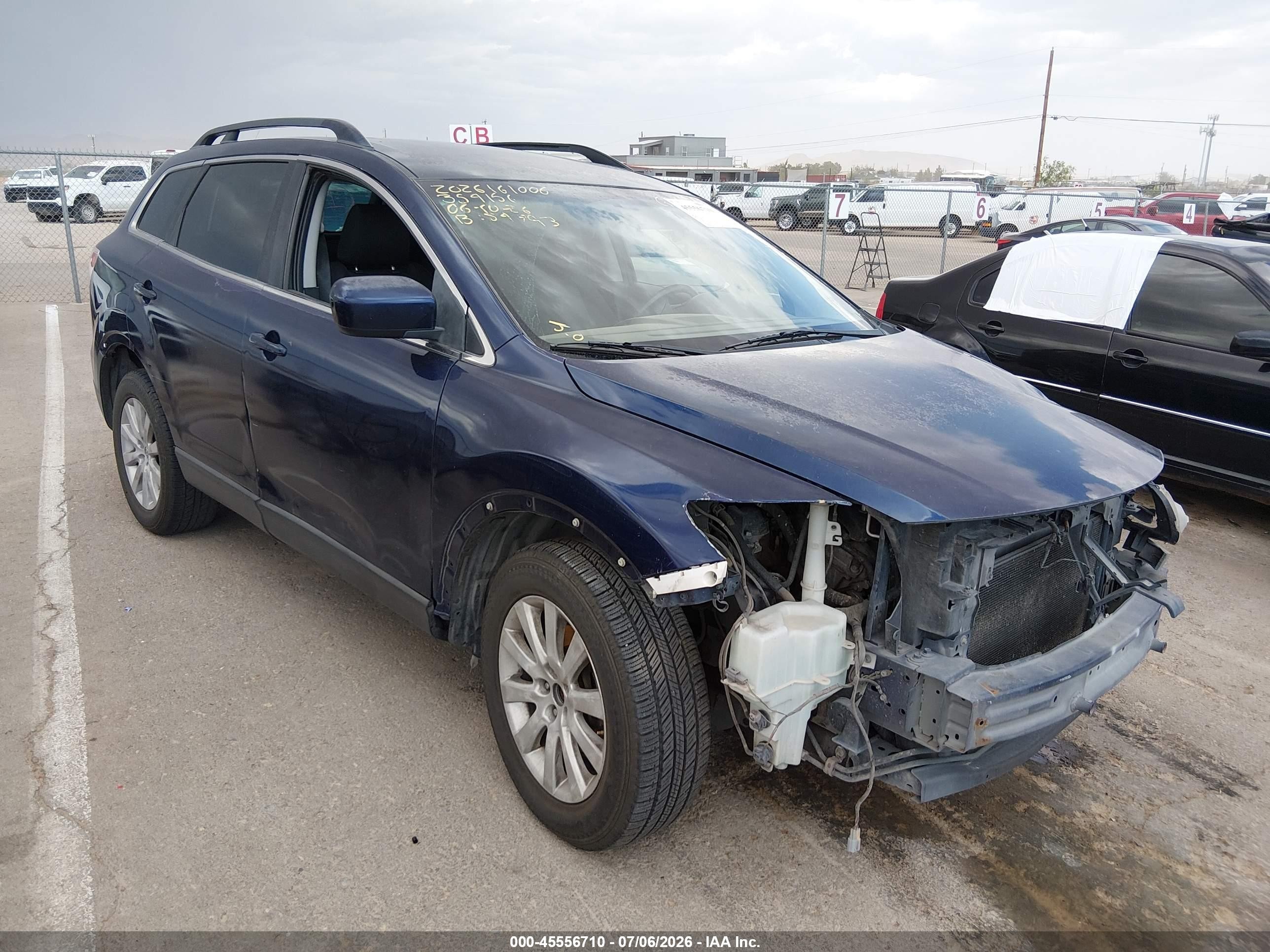 2008 Mazda CX-9 Grand Touring, VIN JM3TB38V280146329 — Перед