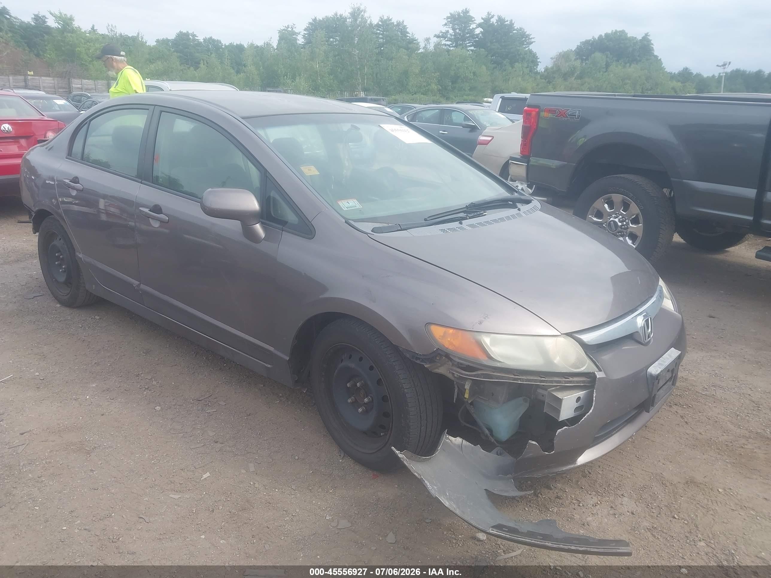 2011 Honda Civic LX, VIN 2HGFA1F59BH525283 — All over