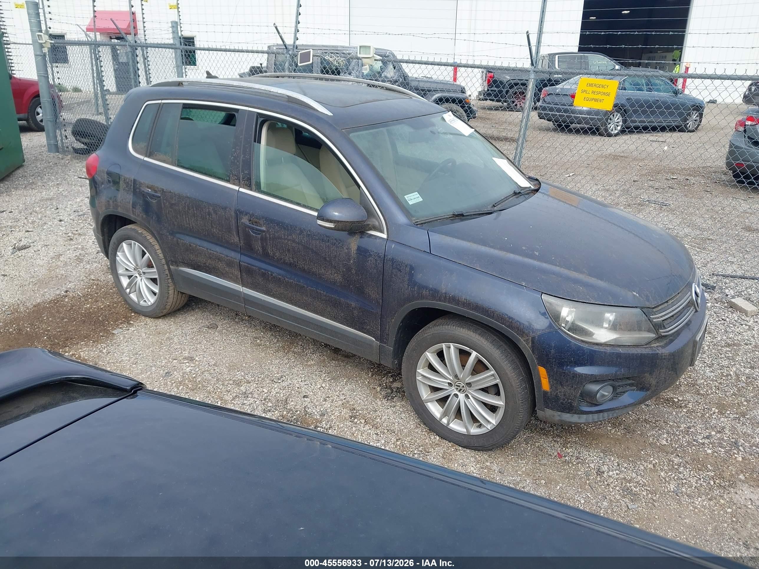 2012 Volkswagen Tiguan S, VIN WVGBV7AX8CW508048 — Normal wear