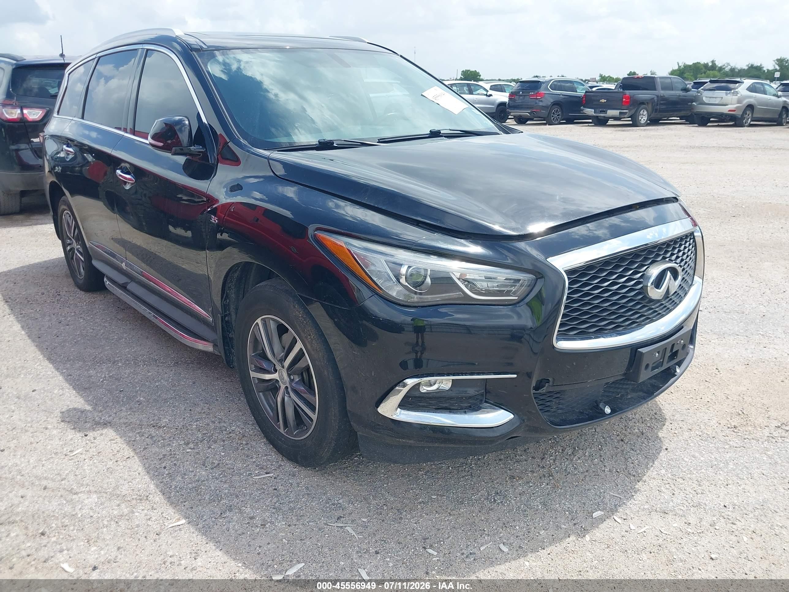 2017 Infiniti QX60, VIN 5N1DL0MM5HC558566 — Normal wear