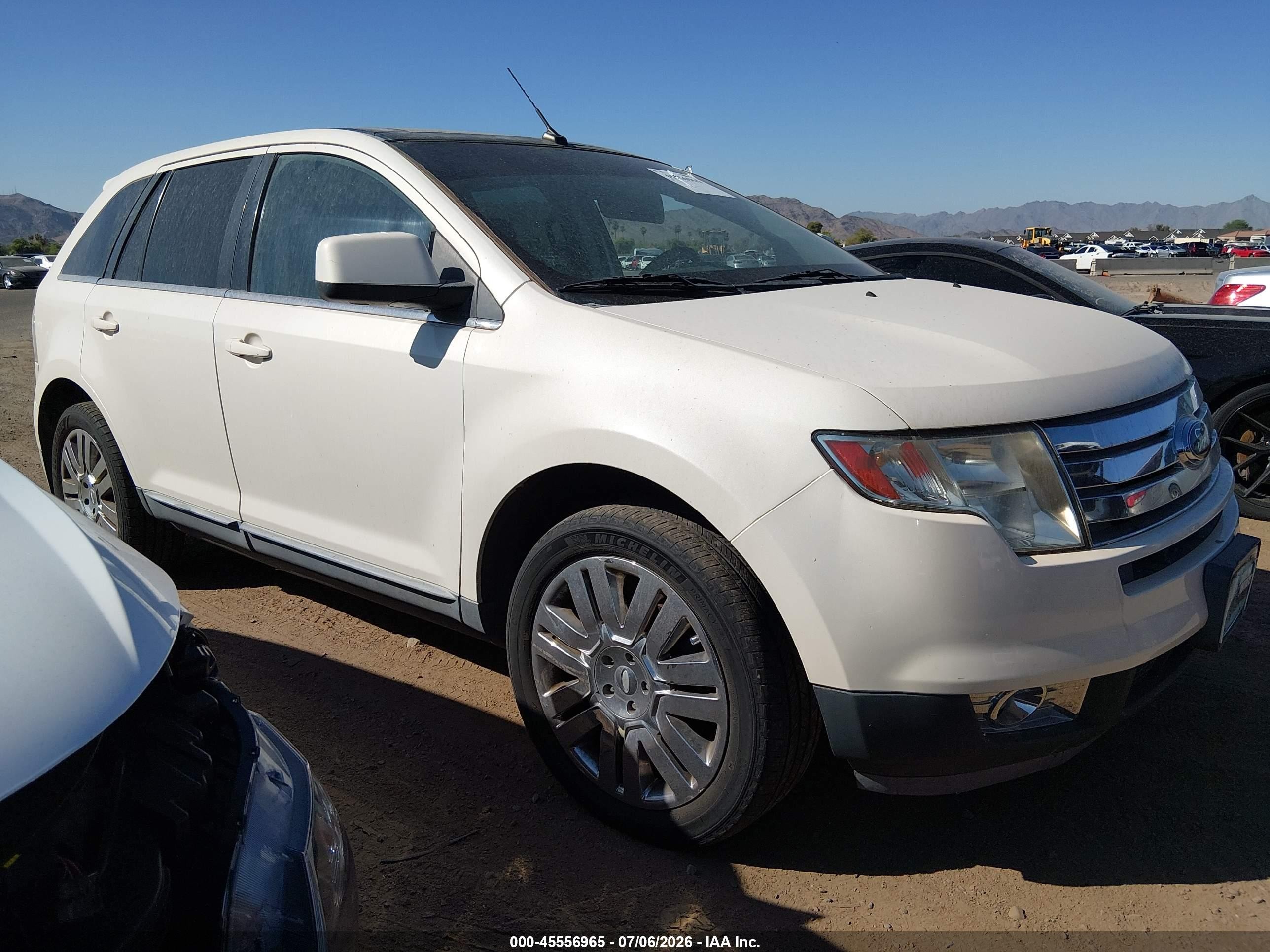 2008 Ford Edge Limited, VIN 2FMDK49C88BA65829 — Normal wear
