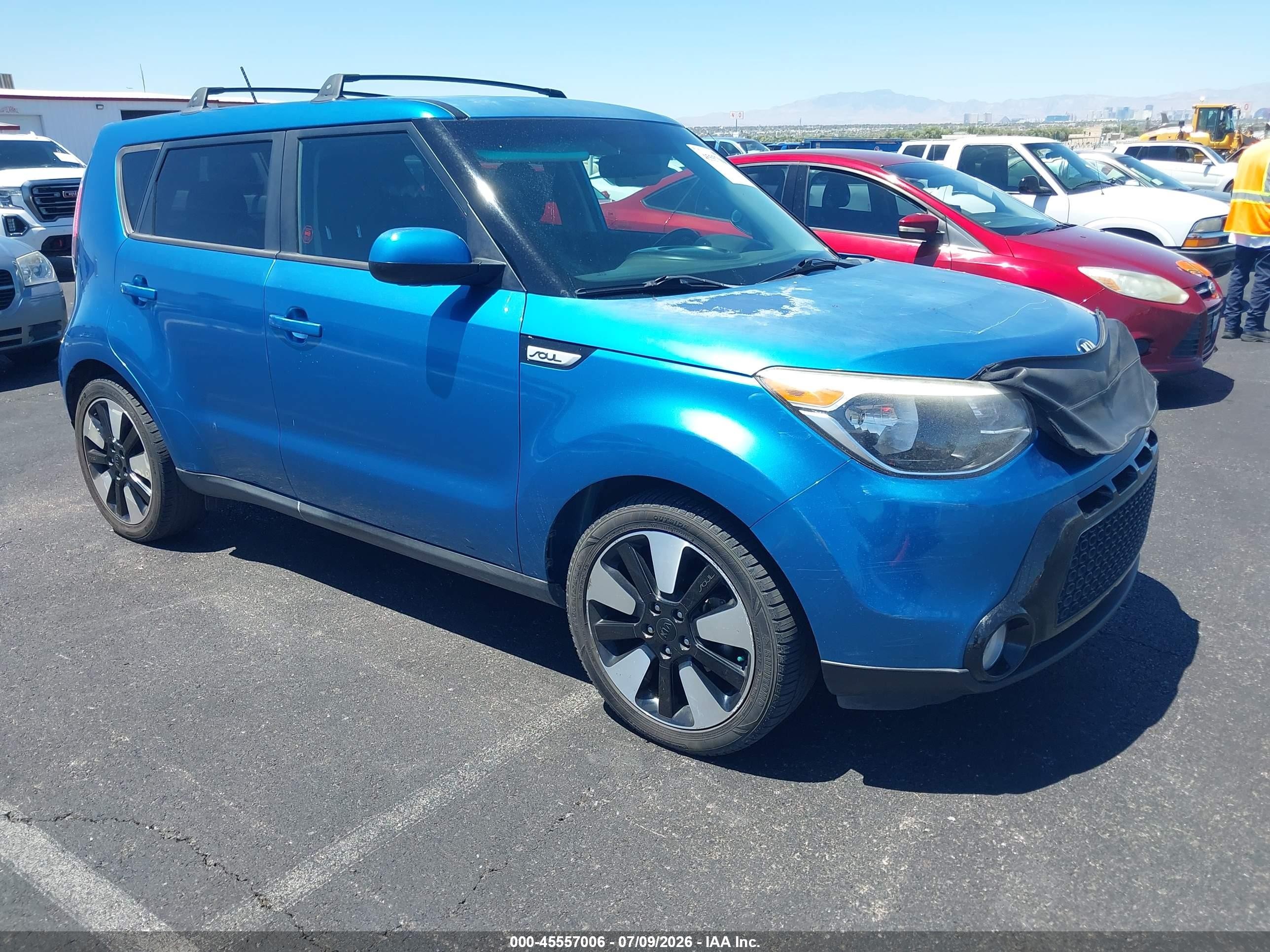 2016 Kia Soul +, VIN KNDJP3A5XG7298666 — Normal wear