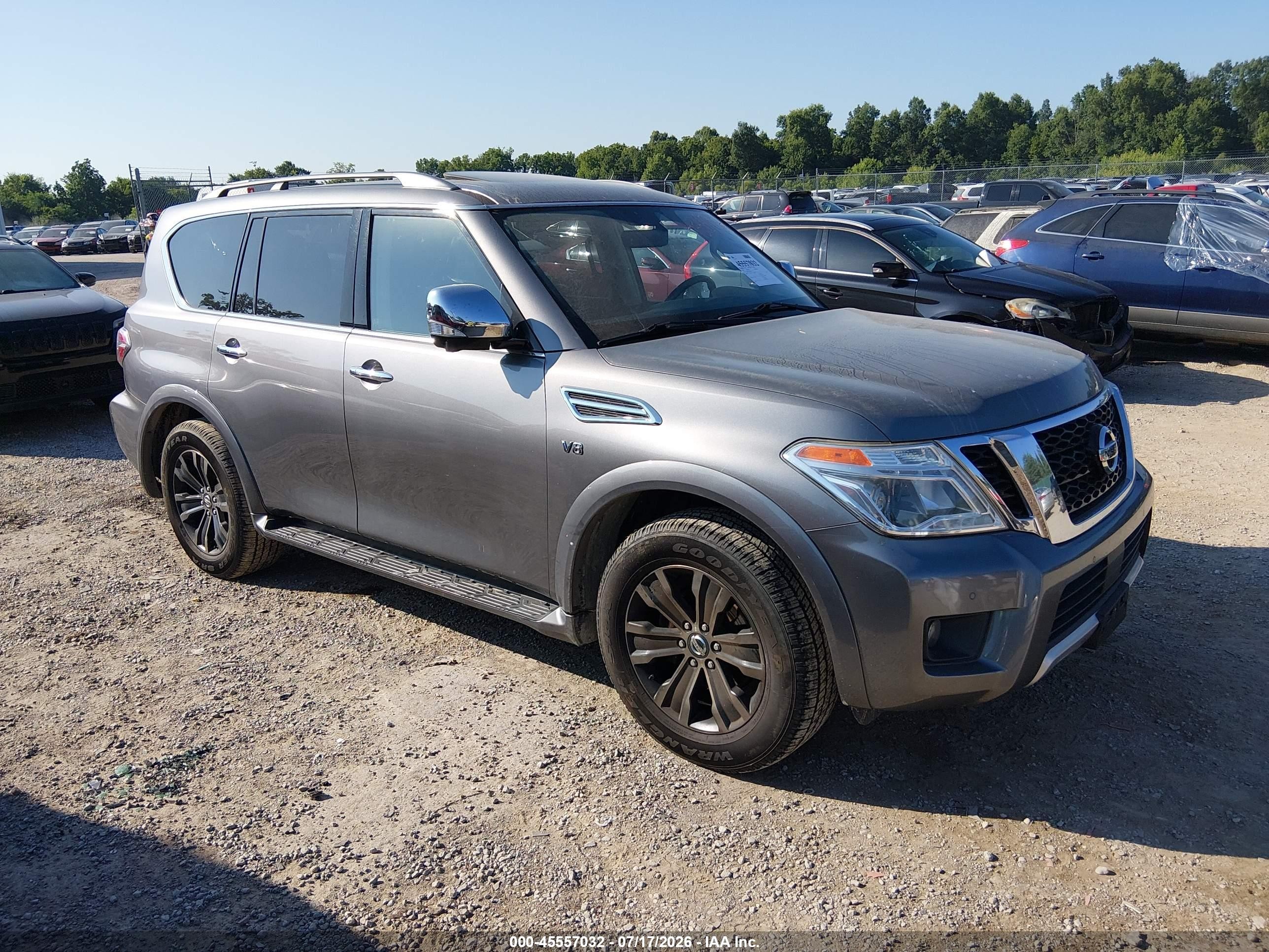 2018 Nissan Armada Platinum, VIN JN8AY2NC1JX501181 — Normal wear