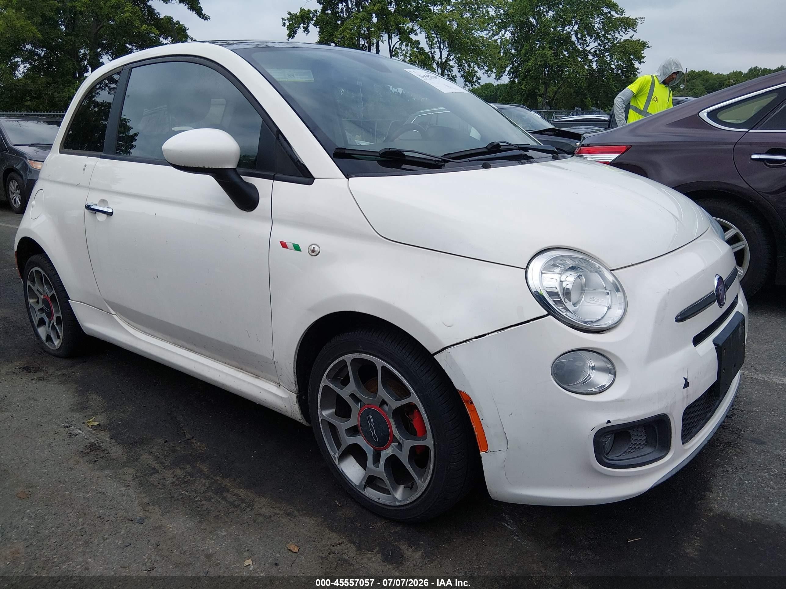 2012 FIAT 500 Sport, VIN 3C3CFFBR4CT253991 — All over