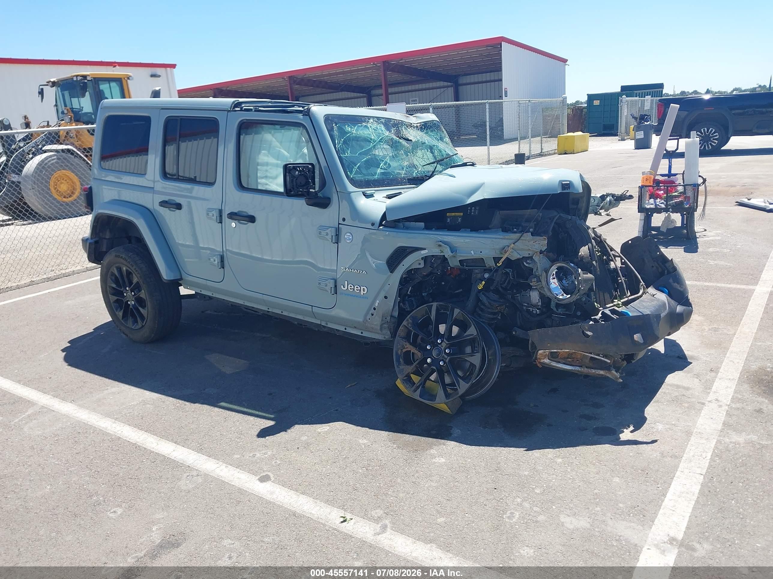 2024 Jeep Wrangler Sahara, VIN 1C4RJXP66RW164516 — Rollover