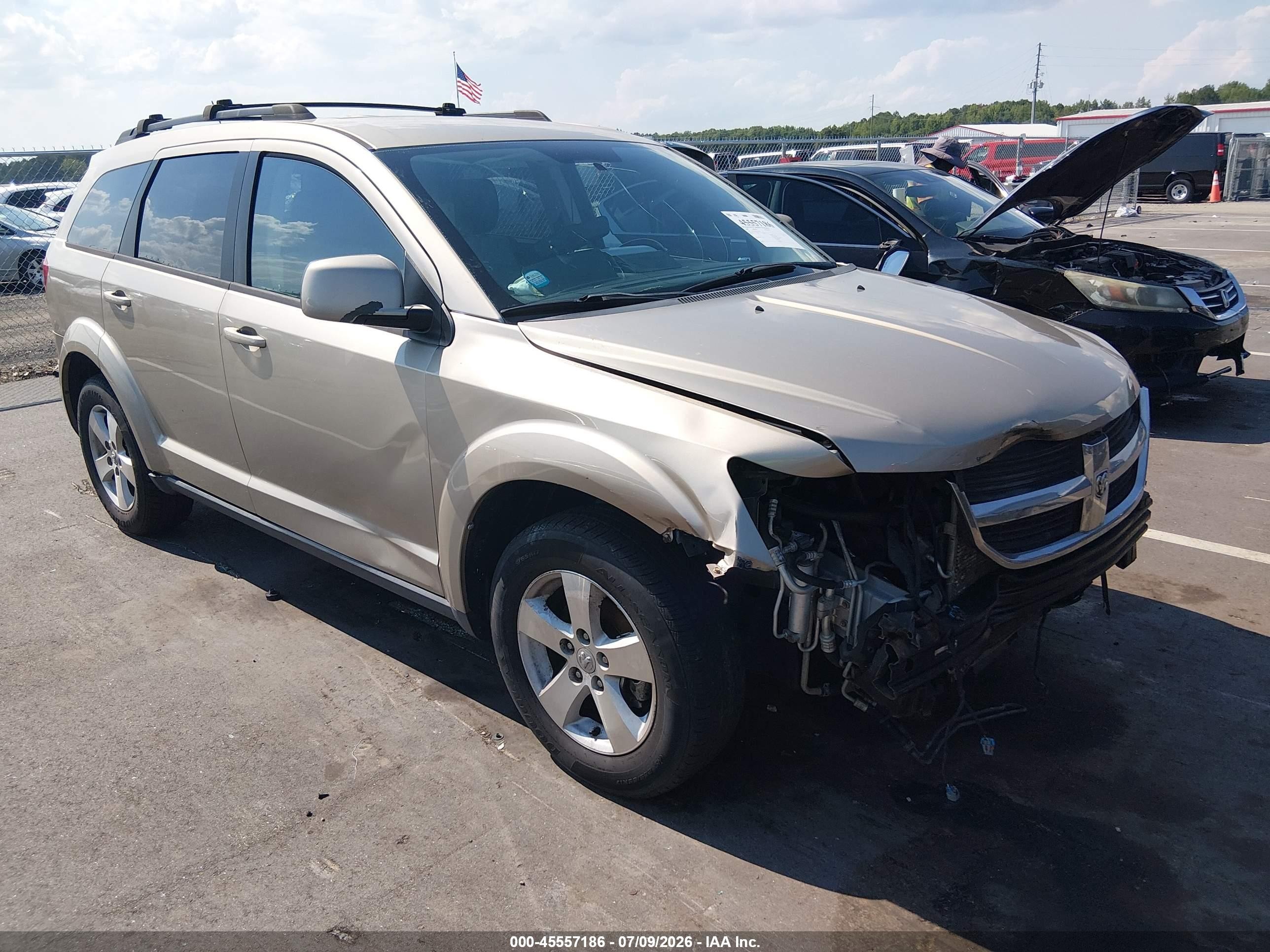 2009 Dodge Journey SXT, VIN 3D4GG57V89T610403 — Перед