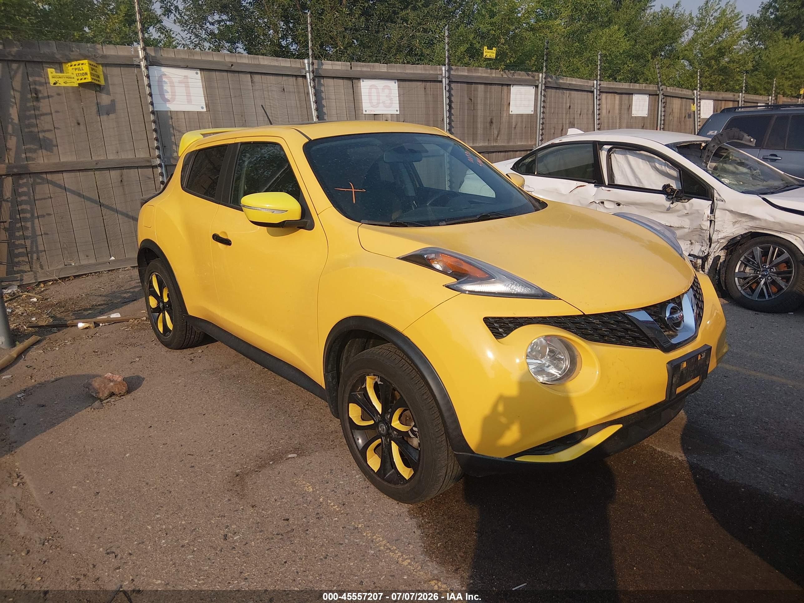 2016 Nissan Juke SV, VIN JN8AF5MR0GT609109 — Normal wear