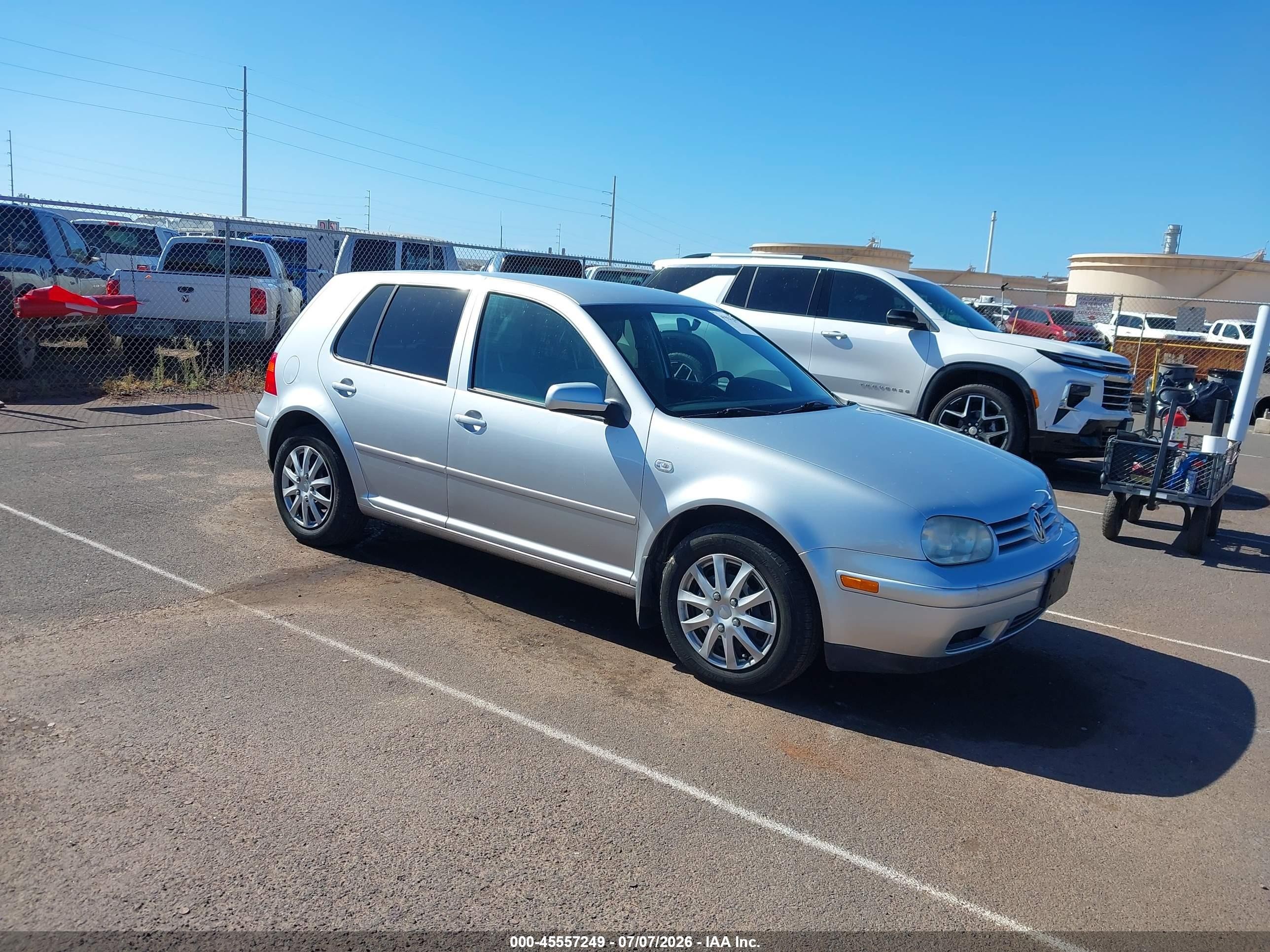2001 Volkswagen Golf GLS, VIN 9BWGT61J514046228 — Not stated